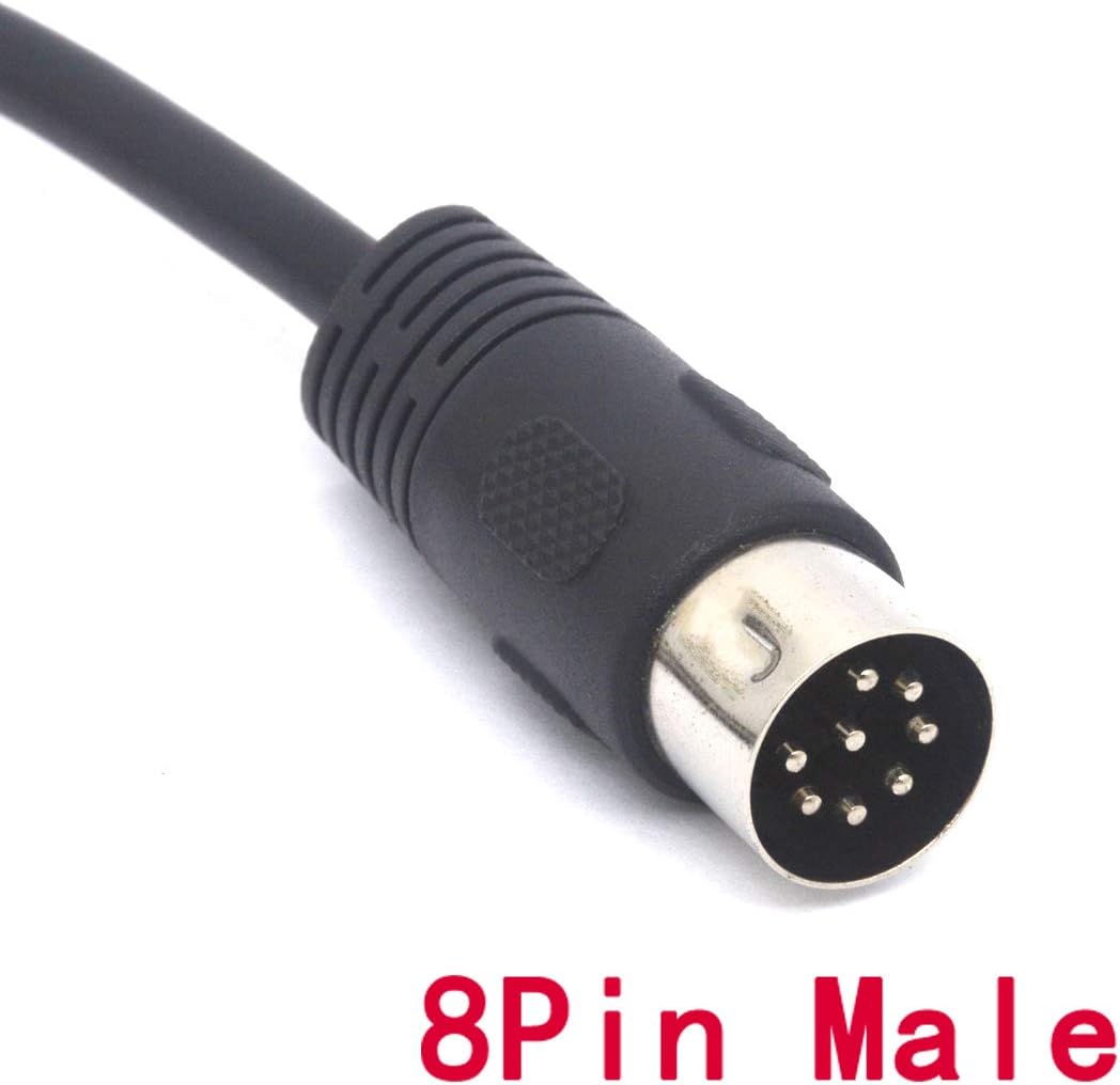 Detalle de PIIHUSW 8ピンDINケーブル オス-オス 3m、PowerLink mk 2向け