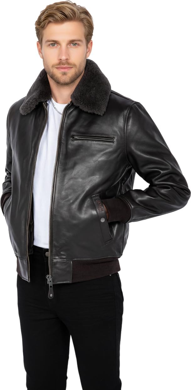 Detalle de Schott NYC Lc1380 blouson homme