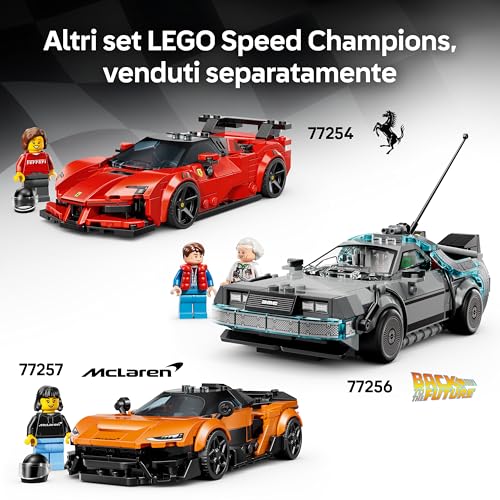 Thumbnail 6 de LEGO Speed Champions Super Auto Sportiva Bugatti Vision GT (77253) | Bot di Mastice da Esposizione e Gioco per Giovani Piloti