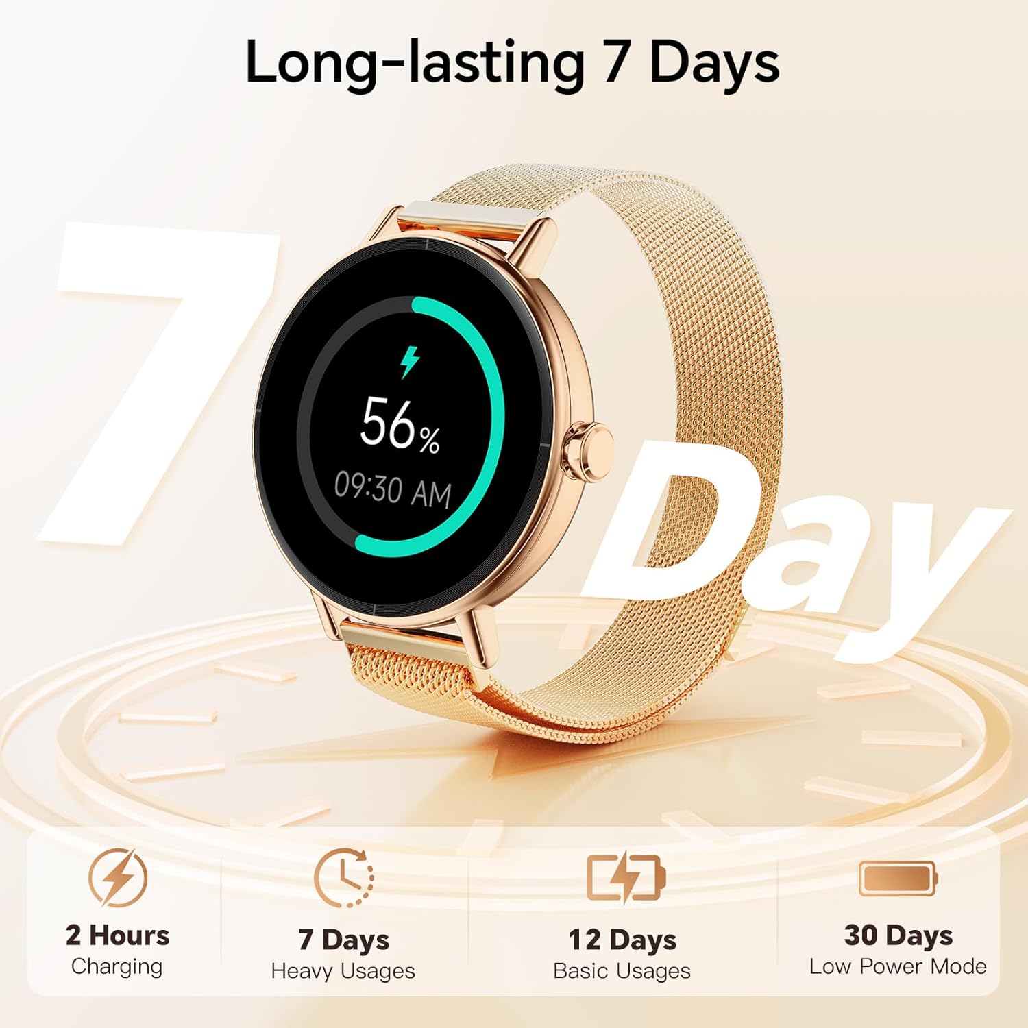 Thumbnail 5 de Fitness tracker smartwatch for women 1.27