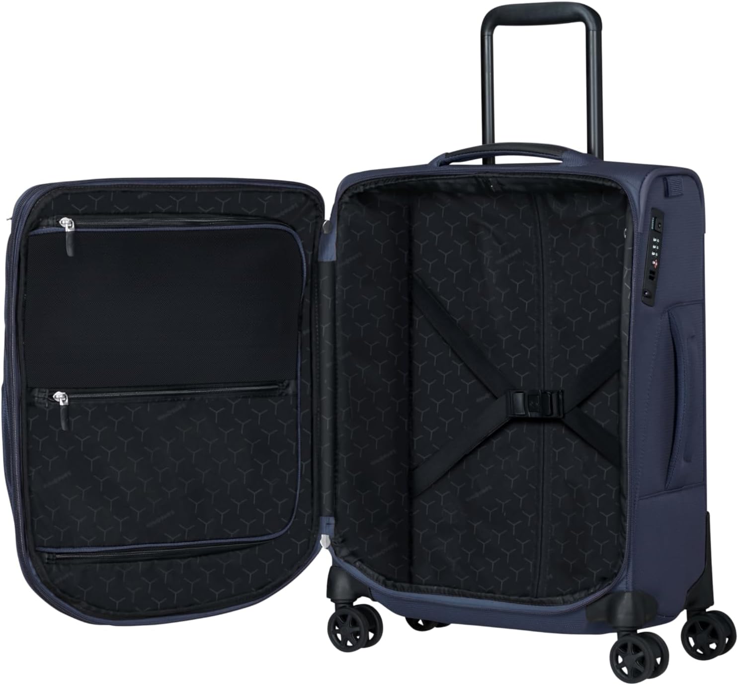 Thumbnail 4 de Samsonite Spark SNG Eco - Valigia a mano 55 x 40 x 23 cm (Midnight Blue), espandibile 48/55 L, soft carry-on