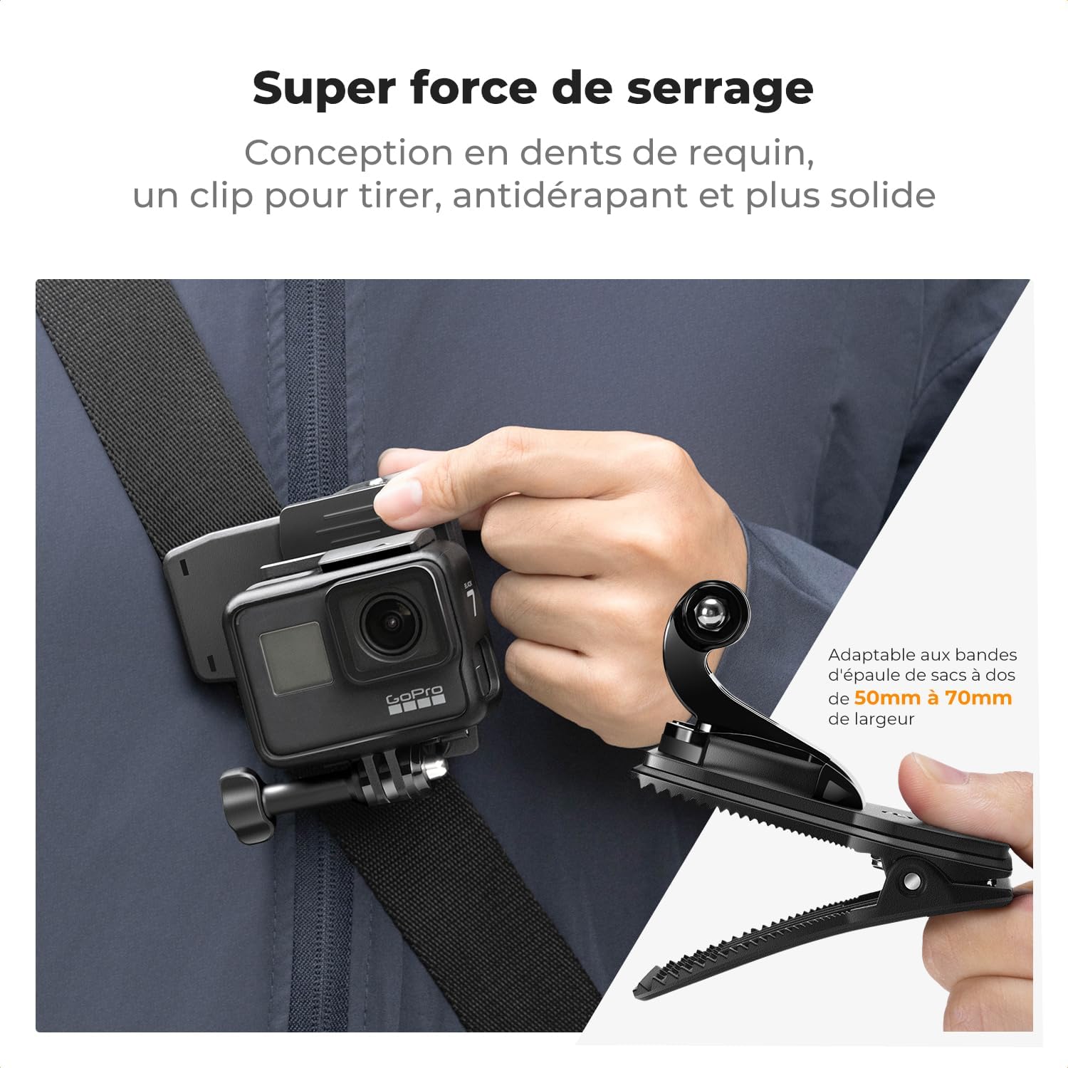 Detalle de K&F CONCEPT Fixation 360° pour sac