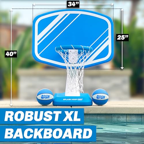 Detalle de GoSports Splash Hoop Swimming Pool Basketball Game