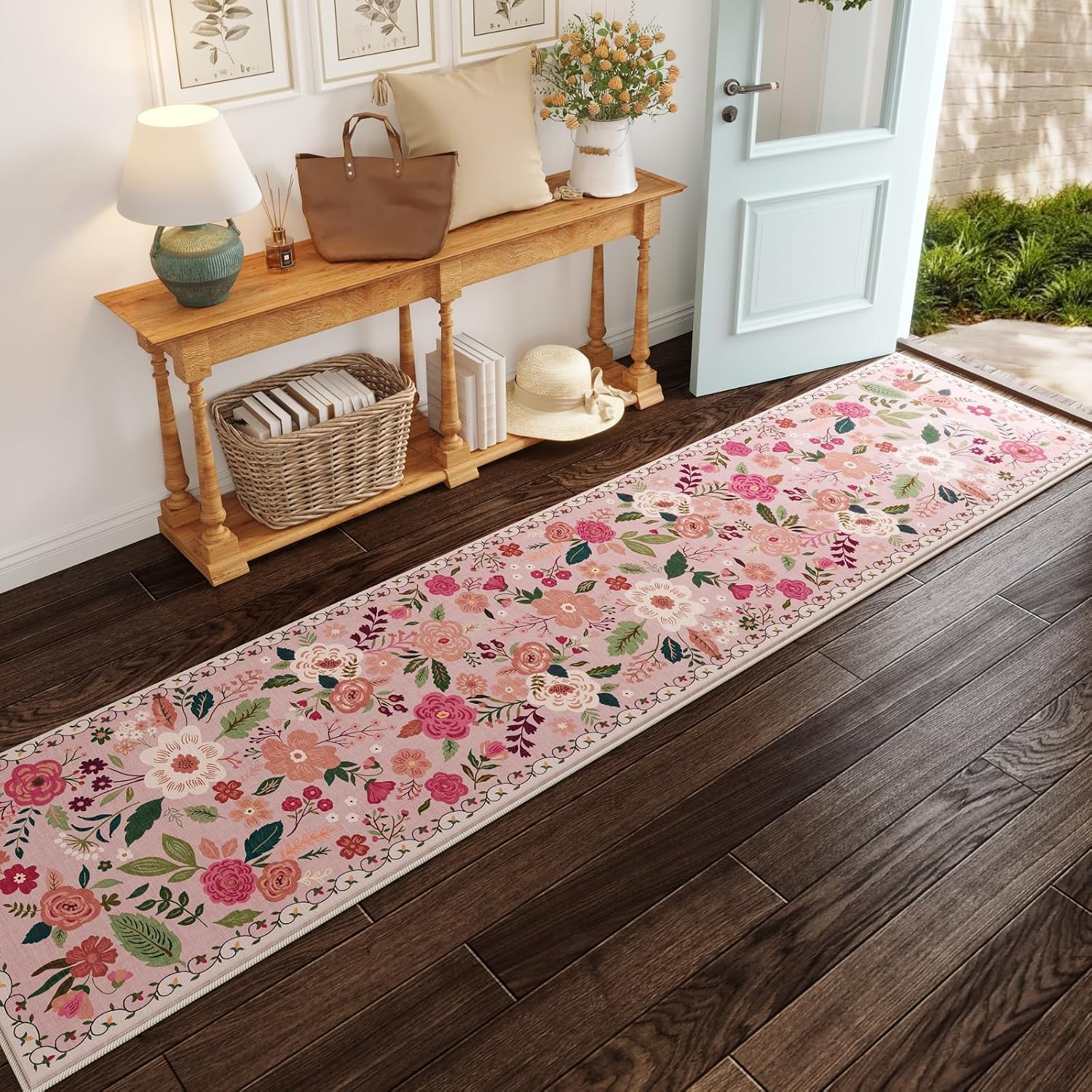 Detalle de Rugcomf Runner Rug 2'x10' Non Slip