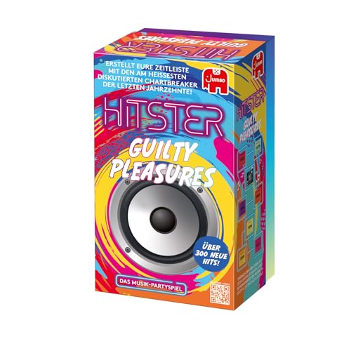 Detalle 1 de Hitster Guilty Pleasures EIN Party- und Kartenspiel – Deutsch (DE) von Hitster