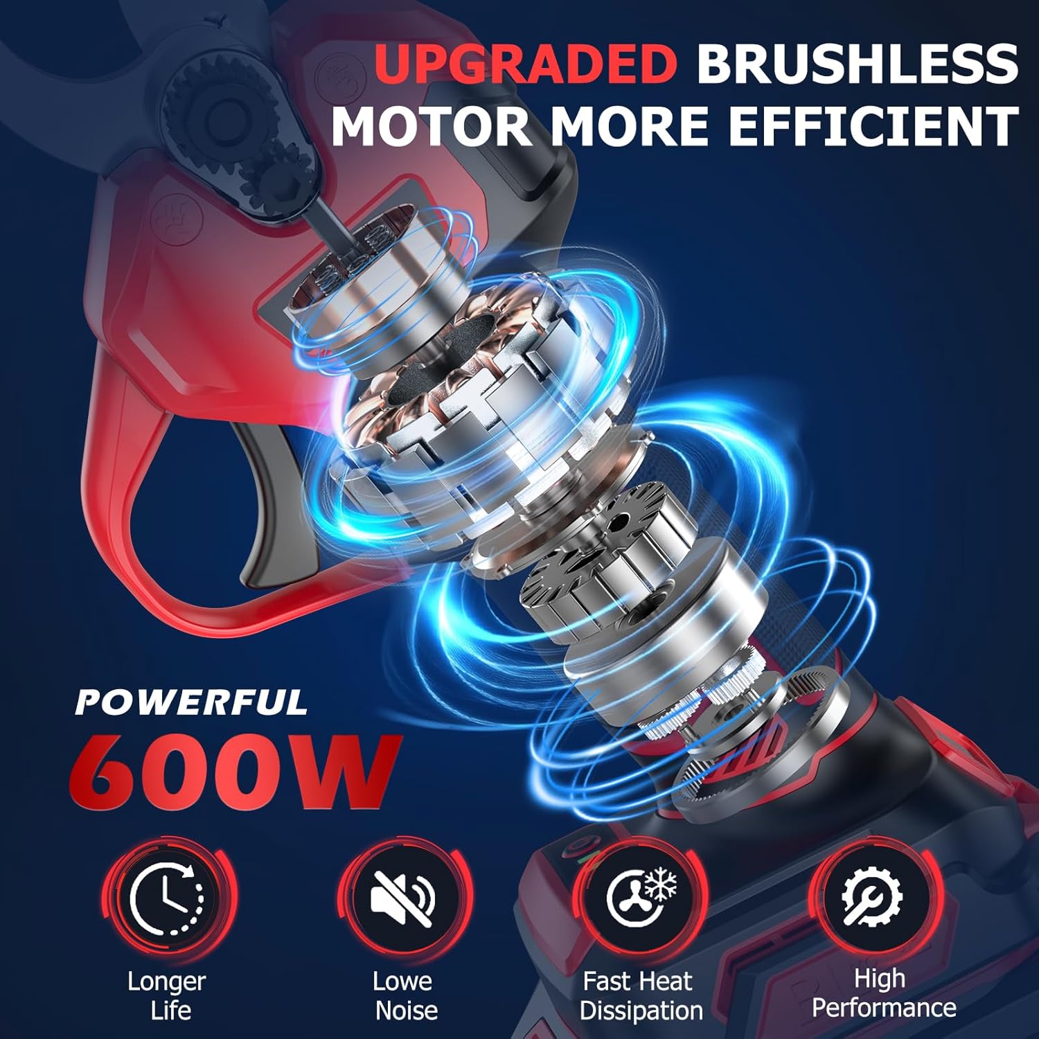 Thumbnail 1 de MHPRO Forbici potatura brushless 600W