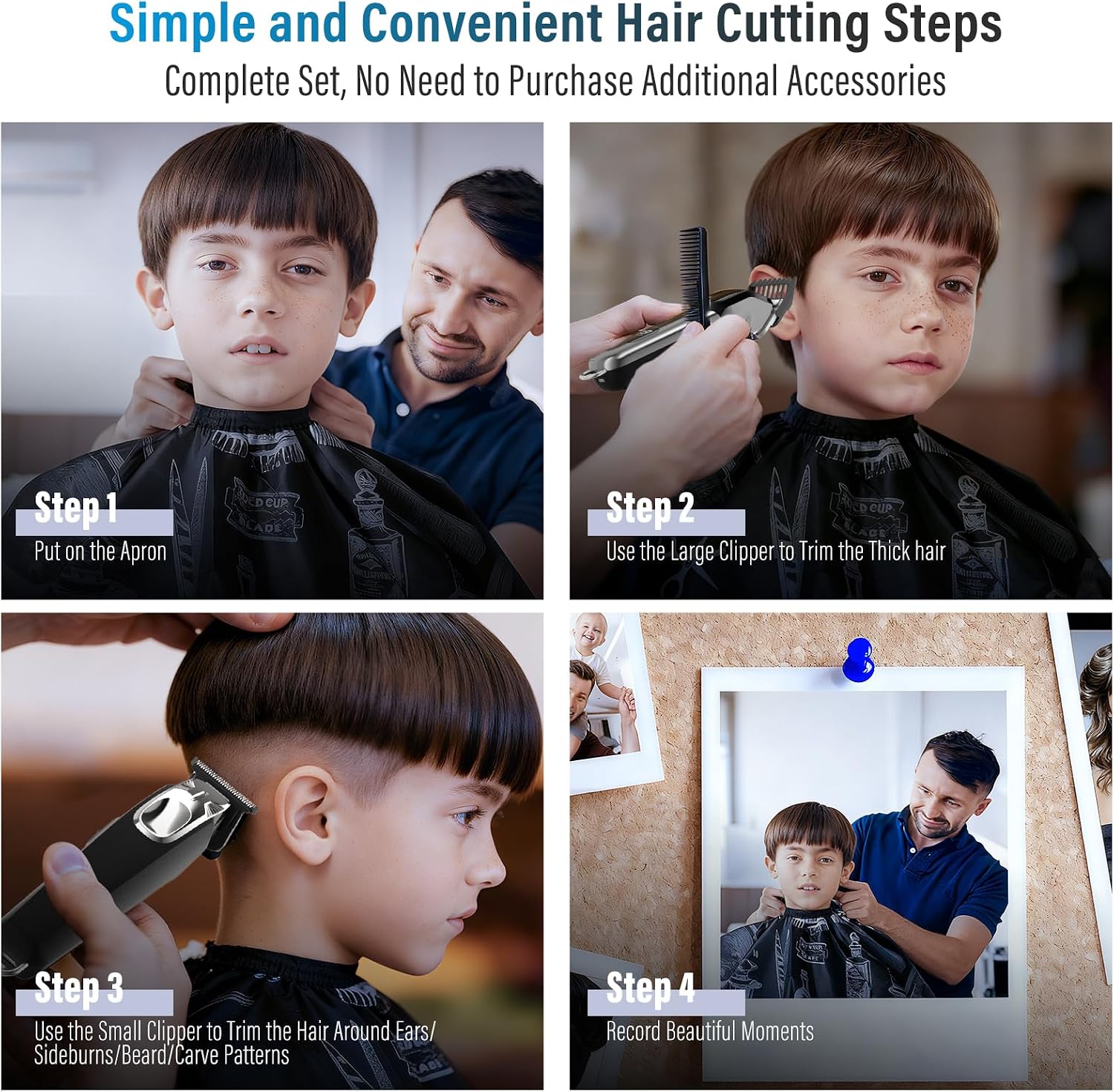 Thumbnail 6 de Cordless PKBD hair clippers with 22 accessories