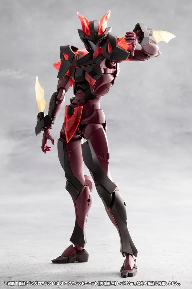 Detalle 2 de 壽屋 CX044 無限邂逅メガロマリア エクスハンドユニット【男性型A】レッドVer. プラモデル・手首8種