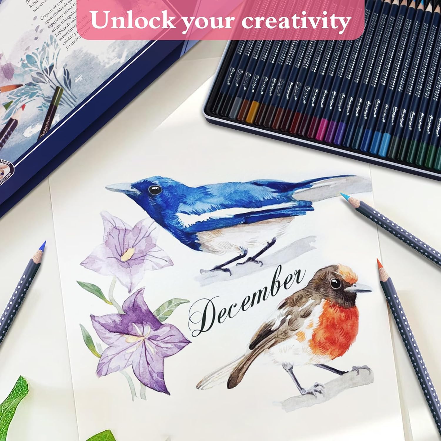 Thumbnail 4 de Surcotto 36 Watercolour Pencils set