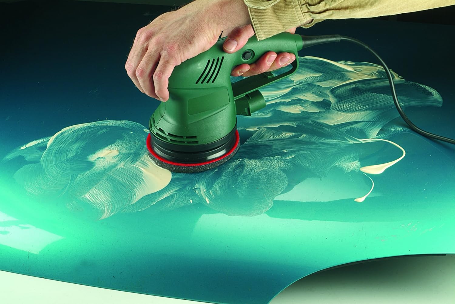 Thumbnail 2 de Bosch 2609256052 DIY Polierschwamm Ø160 mm – Klettsystem, kompatibel mit Exzenterschleifer
