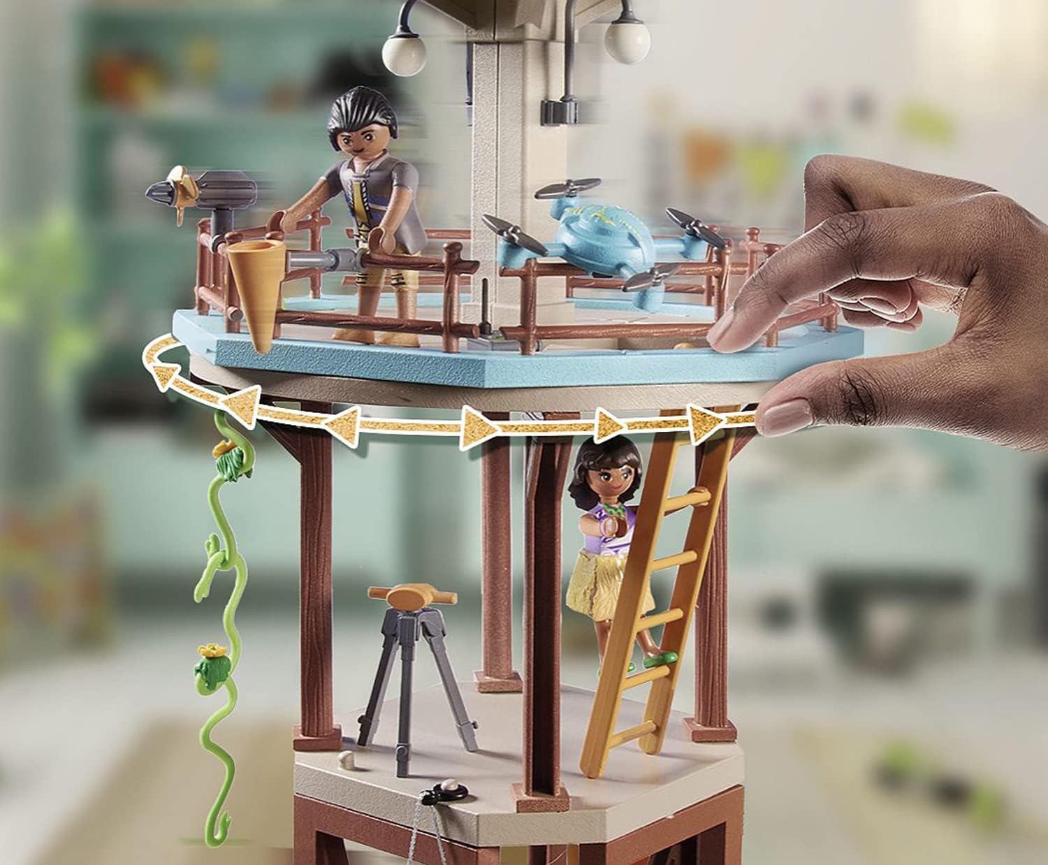 Thumbnail 5 de PLAYMOBIL Wiltopia Centro di osservazione Animali 203 pezzi
