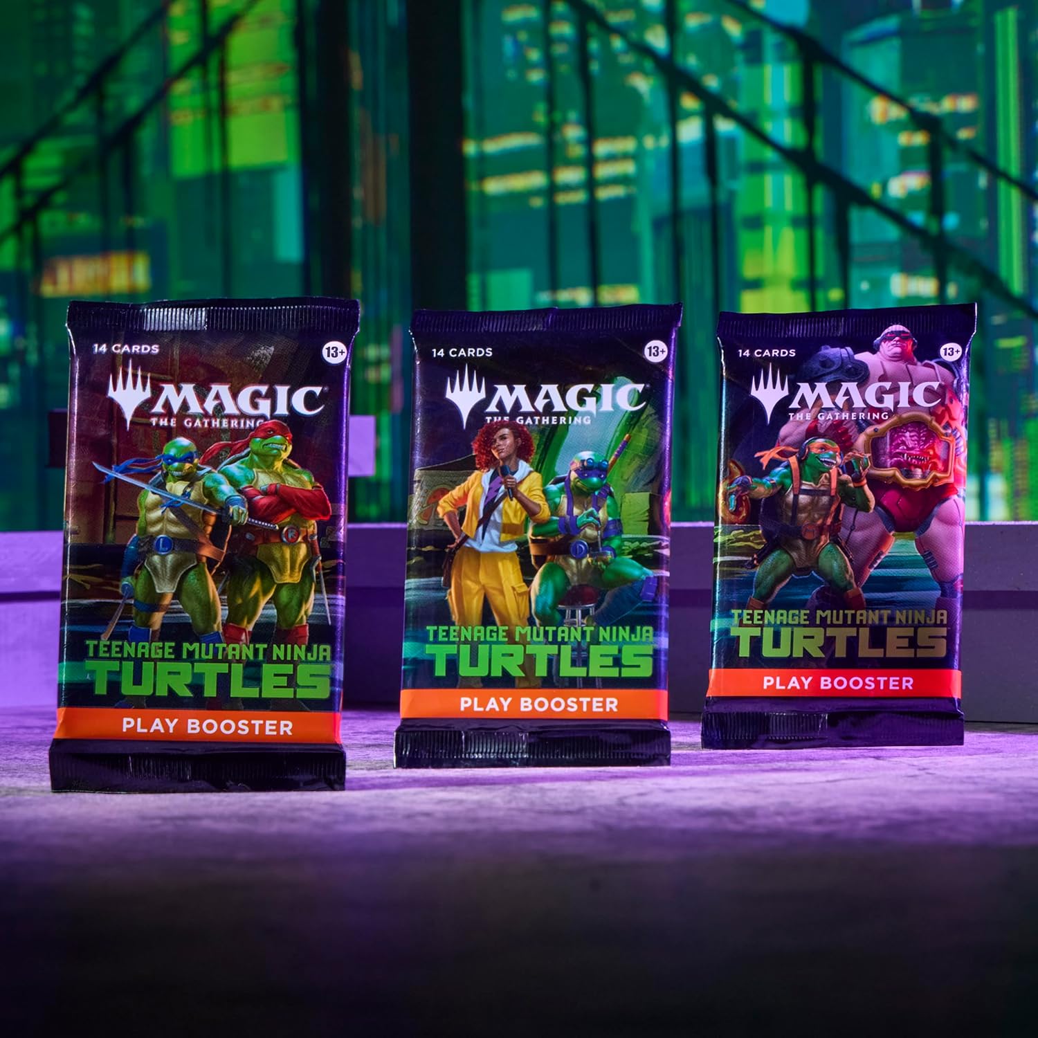 Detalle de Serata di draft MTG Tartarughe Ninja