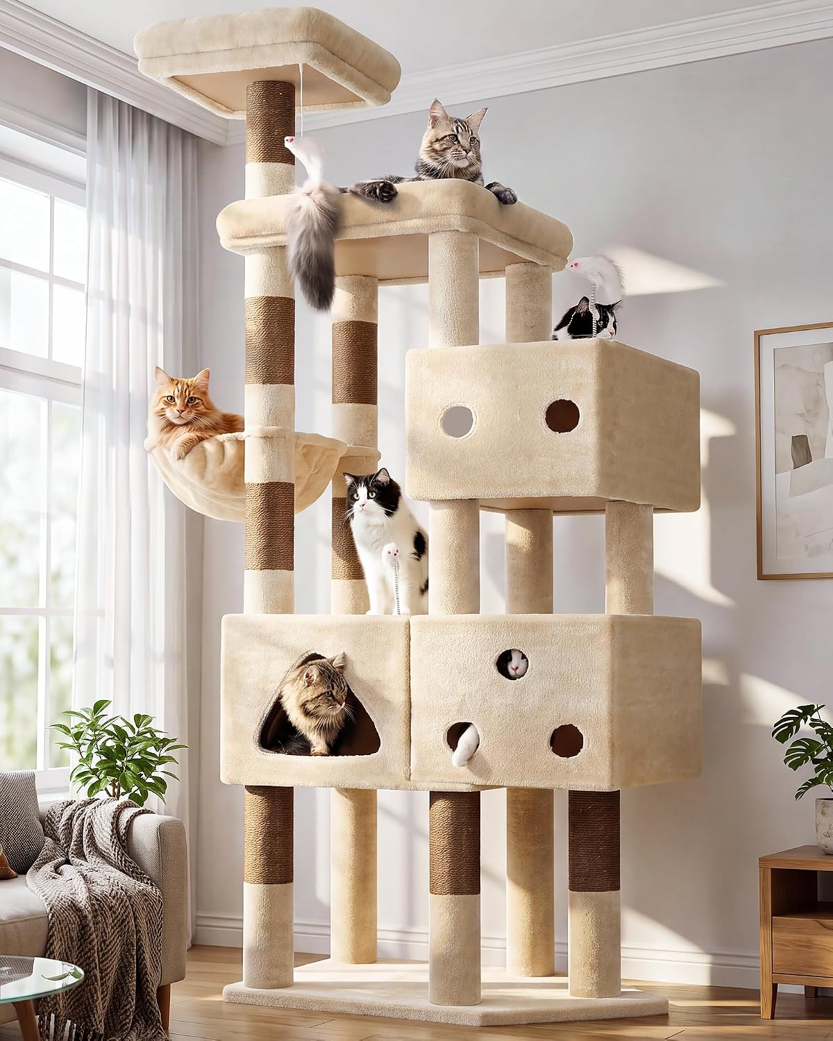 Detalle de Globlazer Cat Tower 81-Inch