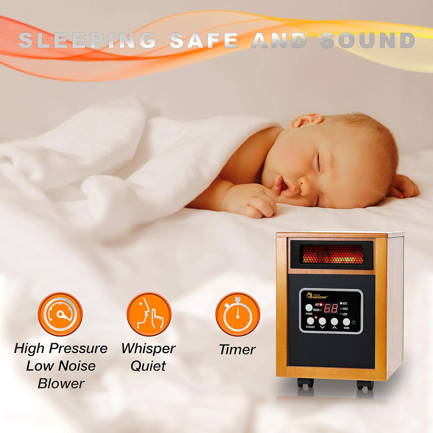 Thumbnail 4 de DR. INFRARED HEATER Original 1500W Heater 🌡