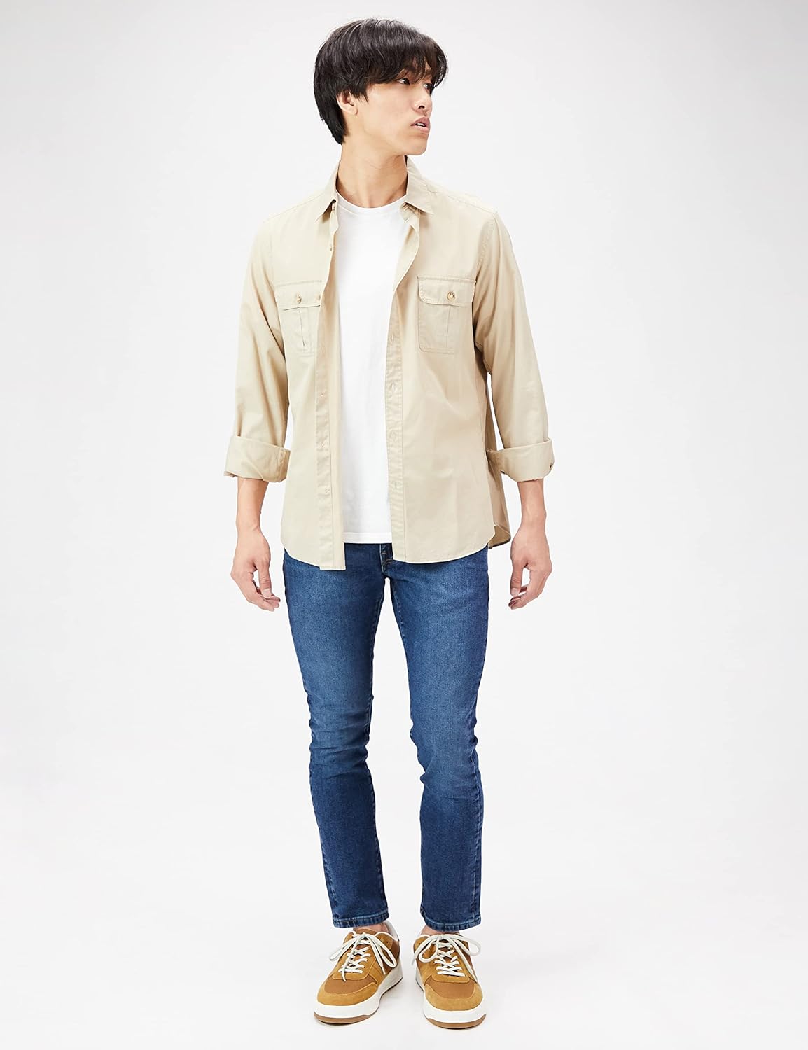 Thumbnail 2 de Amazon Essentials Herren-Jeans Slim-Fit-Stretch Bootcut in Auslauffarben