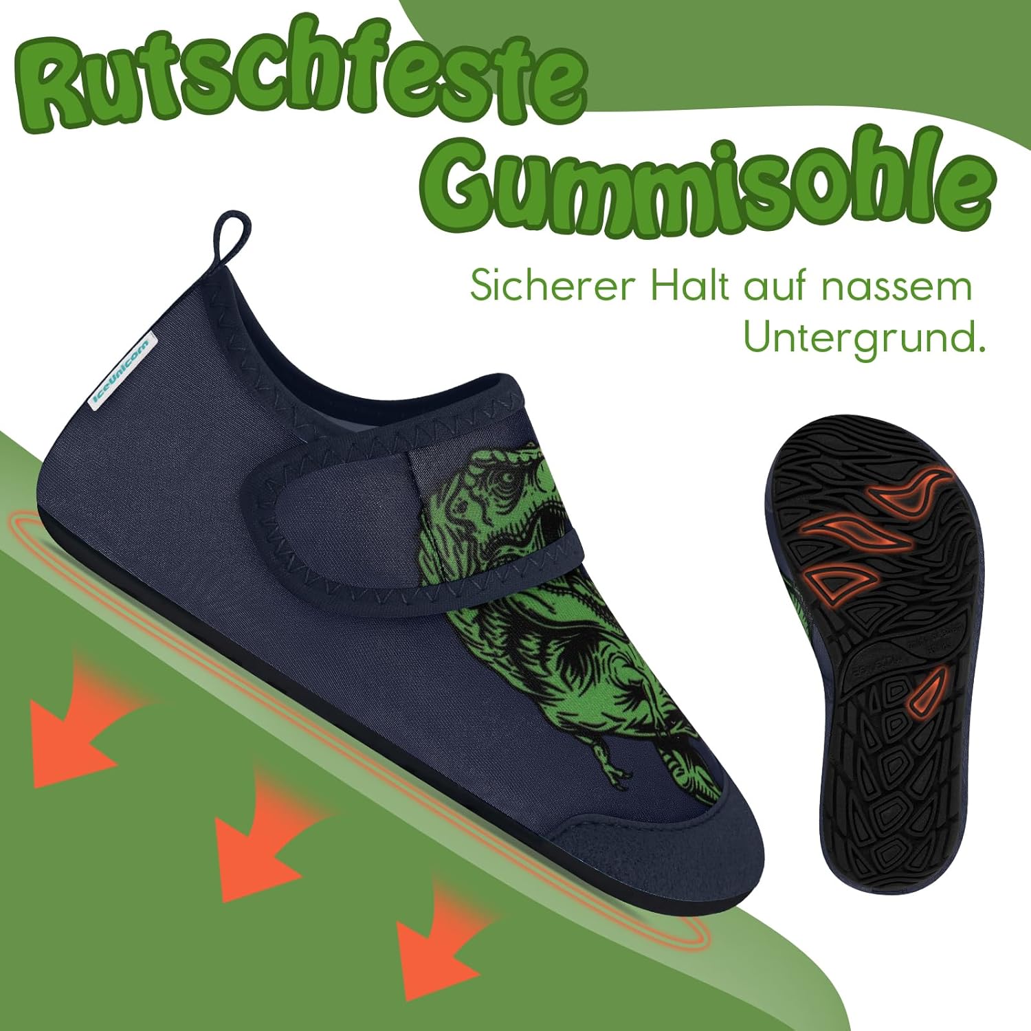 Thumbnail 4 de Kinder Badeschuhe für Strand mit schnelltrocknendem Material