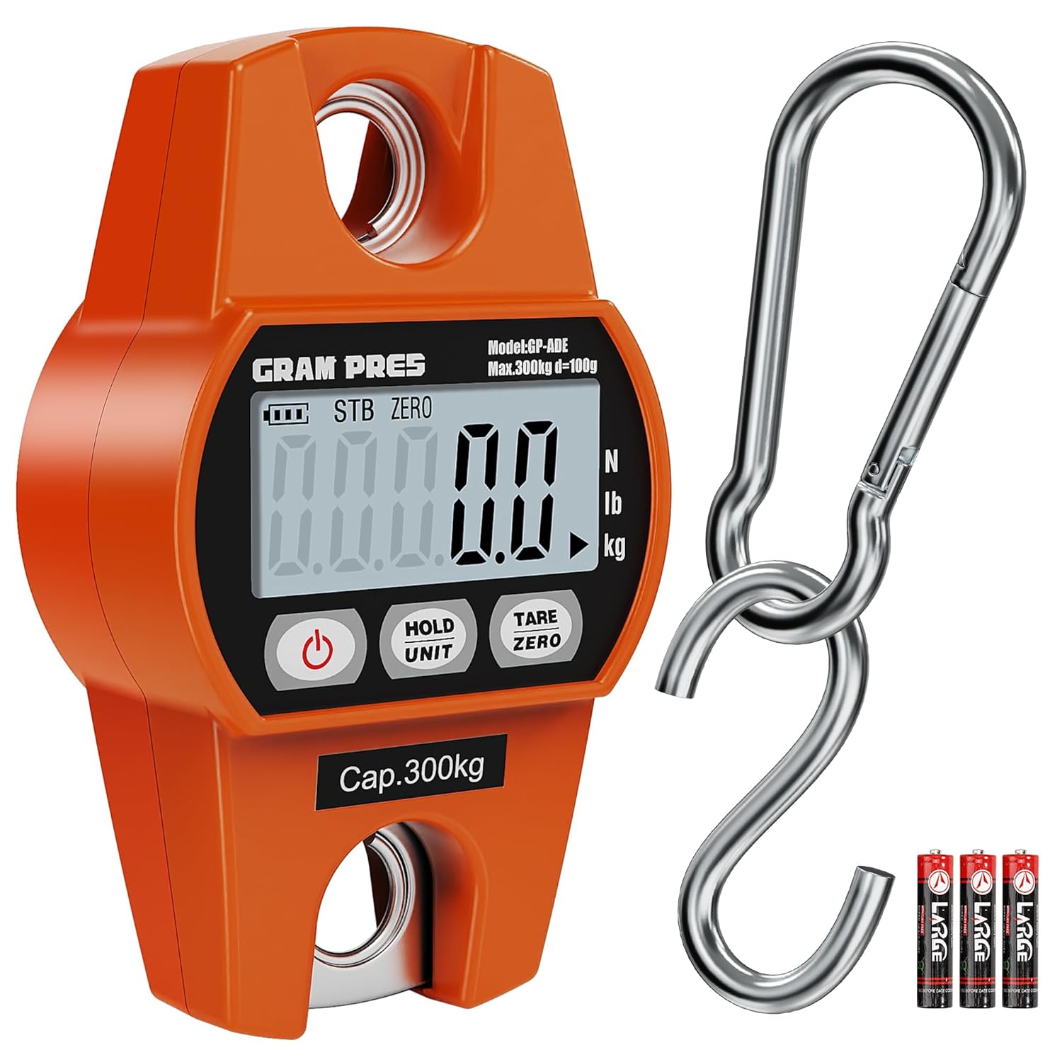GRAM PRES Digital Hanging Scale 300kg