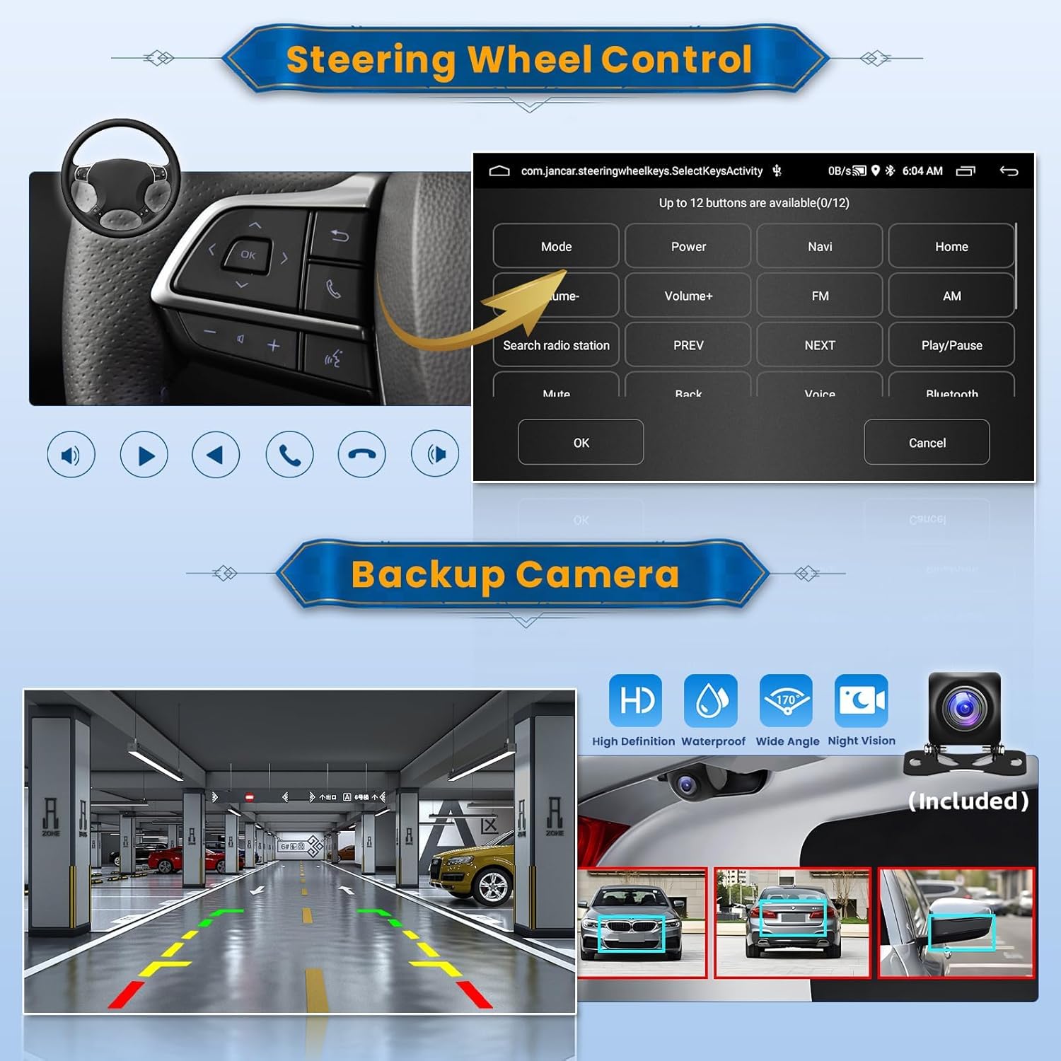 Thumbnail 5 de Inefala 2+64G Android 15 CarPlay para Ford Focus
