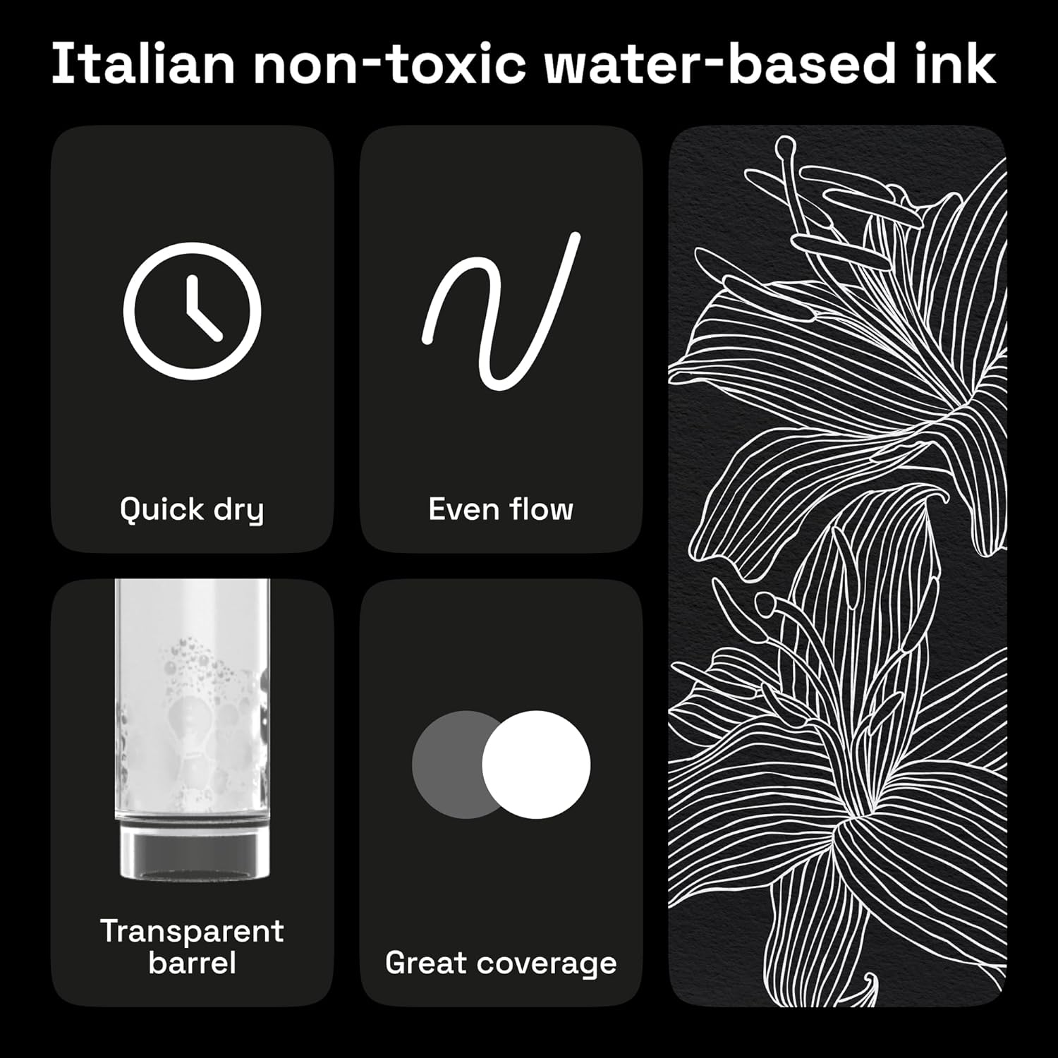 Thumbnail 3 de ARTISTRO 5 White Paint Pen for Glass Marking ⚙️