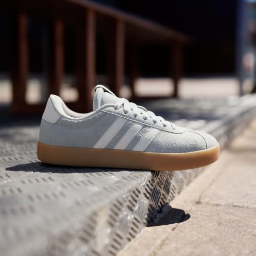 Detalle 2 de adidas Mujer VL Court 3.0 Shoes (Wonder Silver/Off White/Gum) – talla 41 1/3 EU