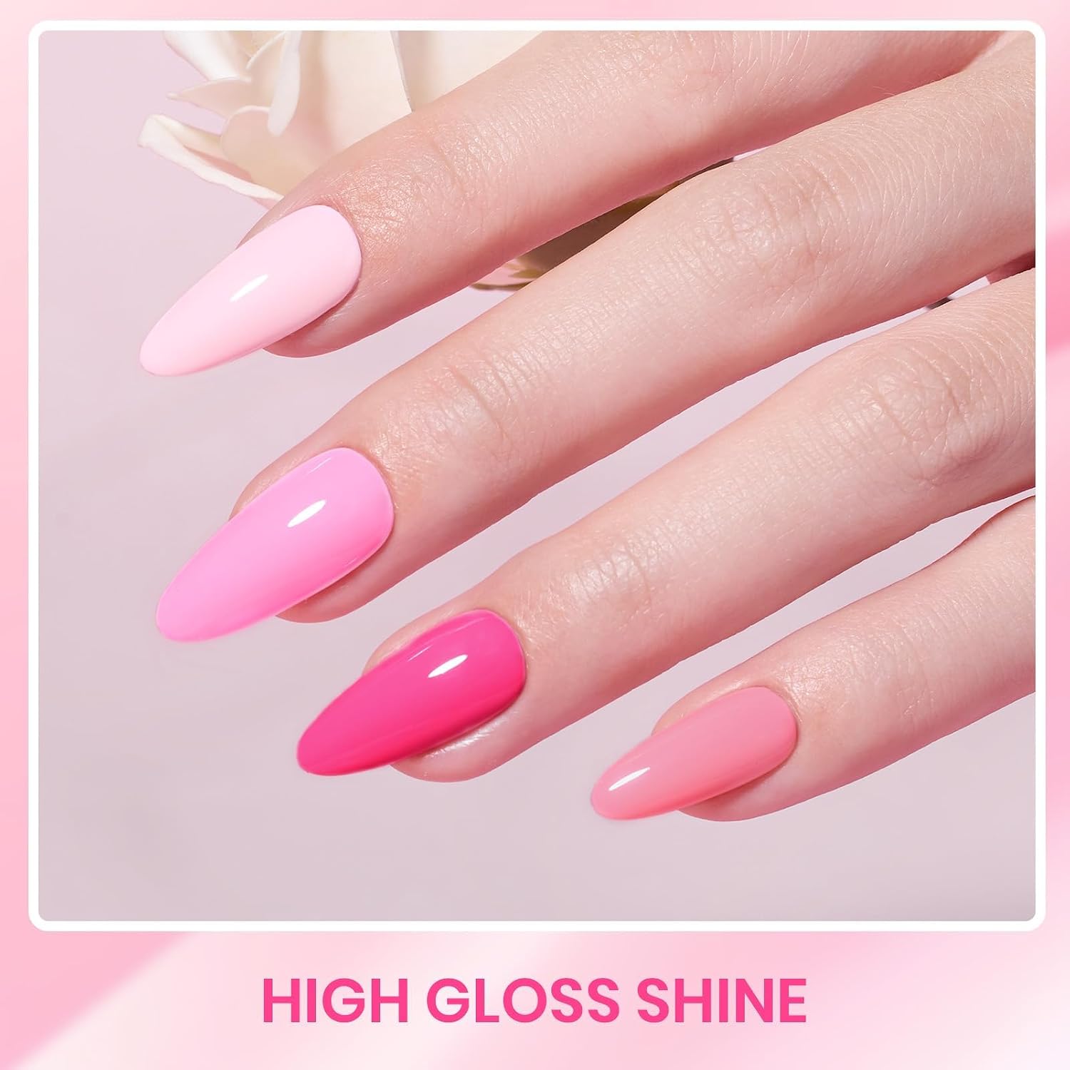 Thumbnail 2 de Beetles Pink Melody Gel Polish 6 Colors 💅