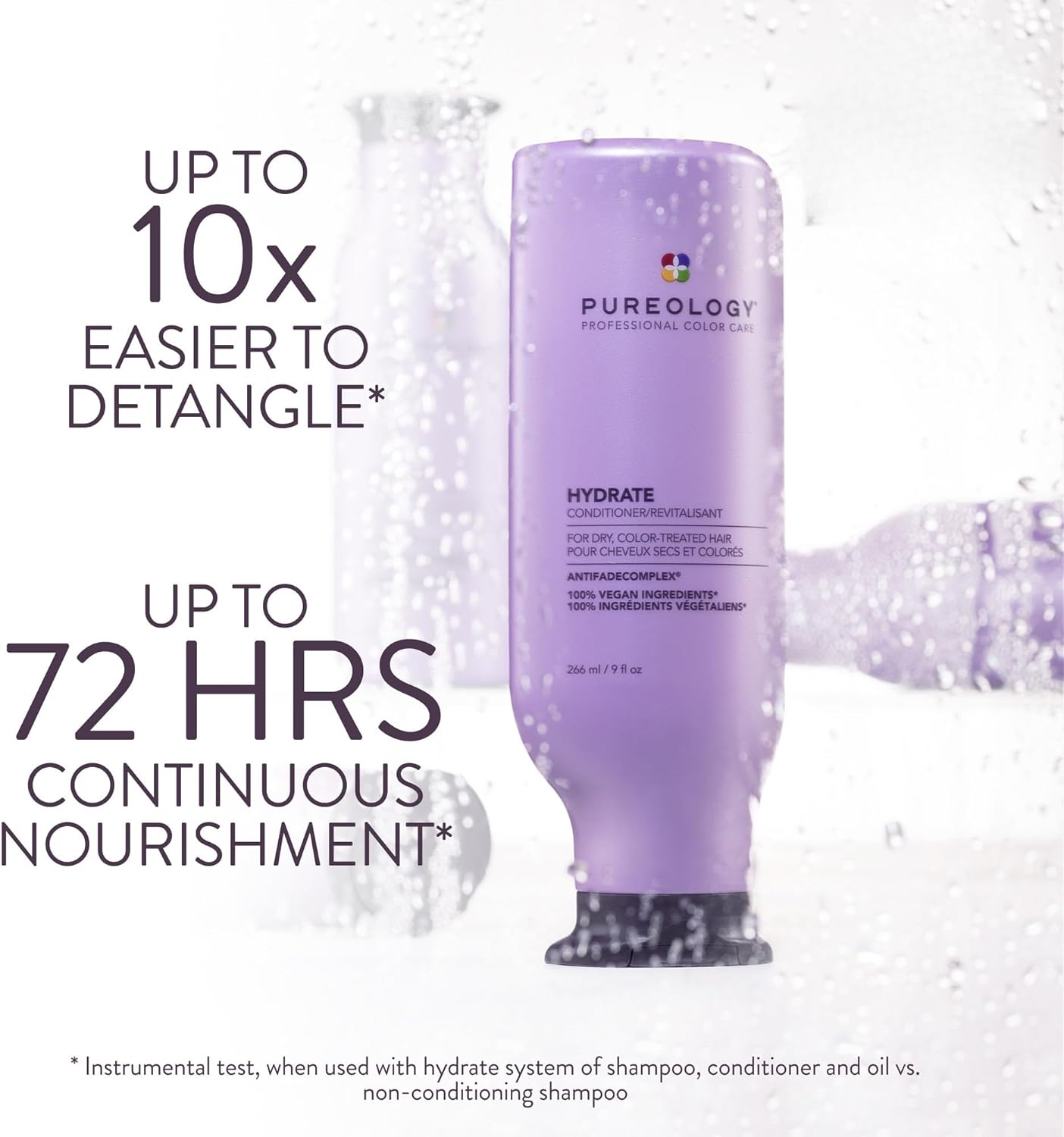 Thumbnail 1 de Pureology Hydrate moisturising shampoo & conditioner duo set (sulphate-free) for dry, colour-treated hair