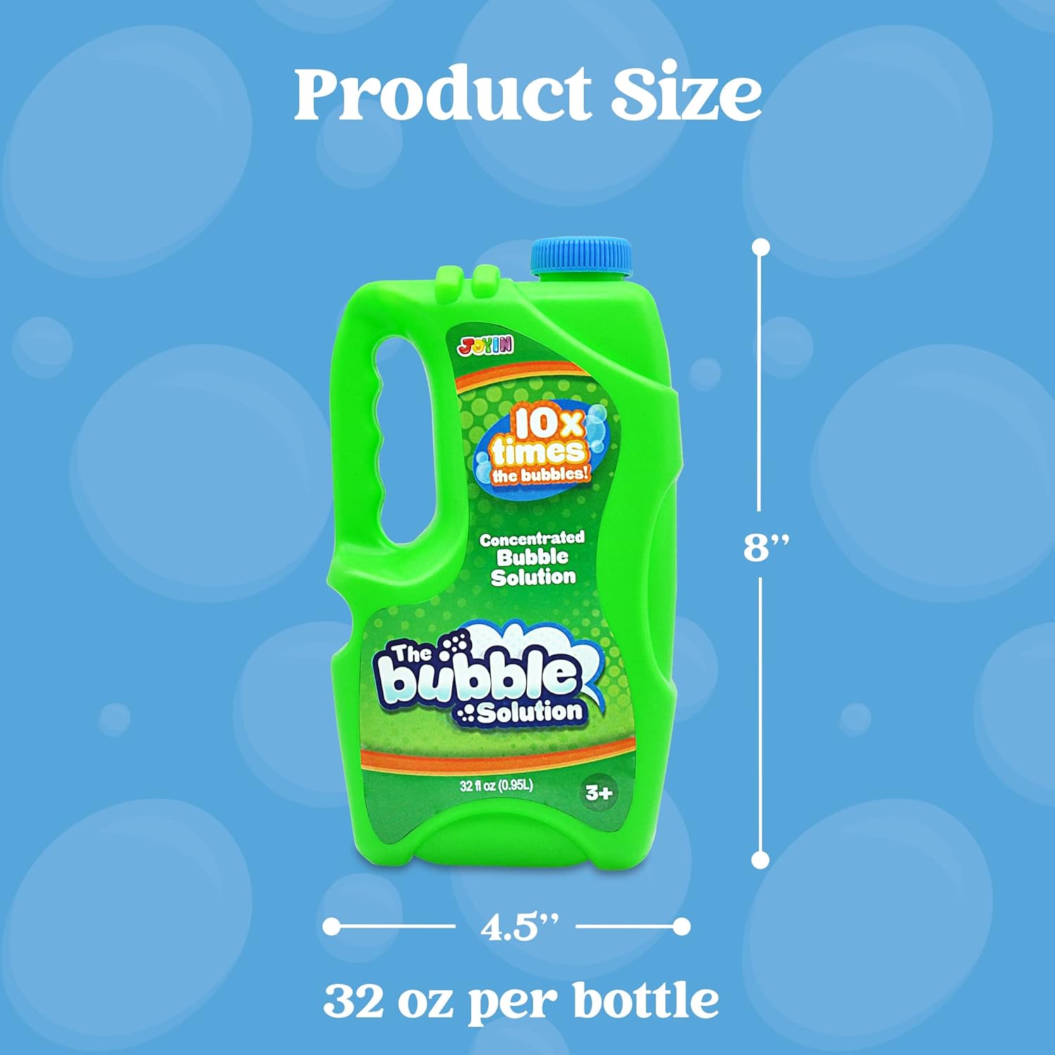 Thumbnail 6 de JOYIN 32 oz Concentrated Bubble Solution (Green) for Kids