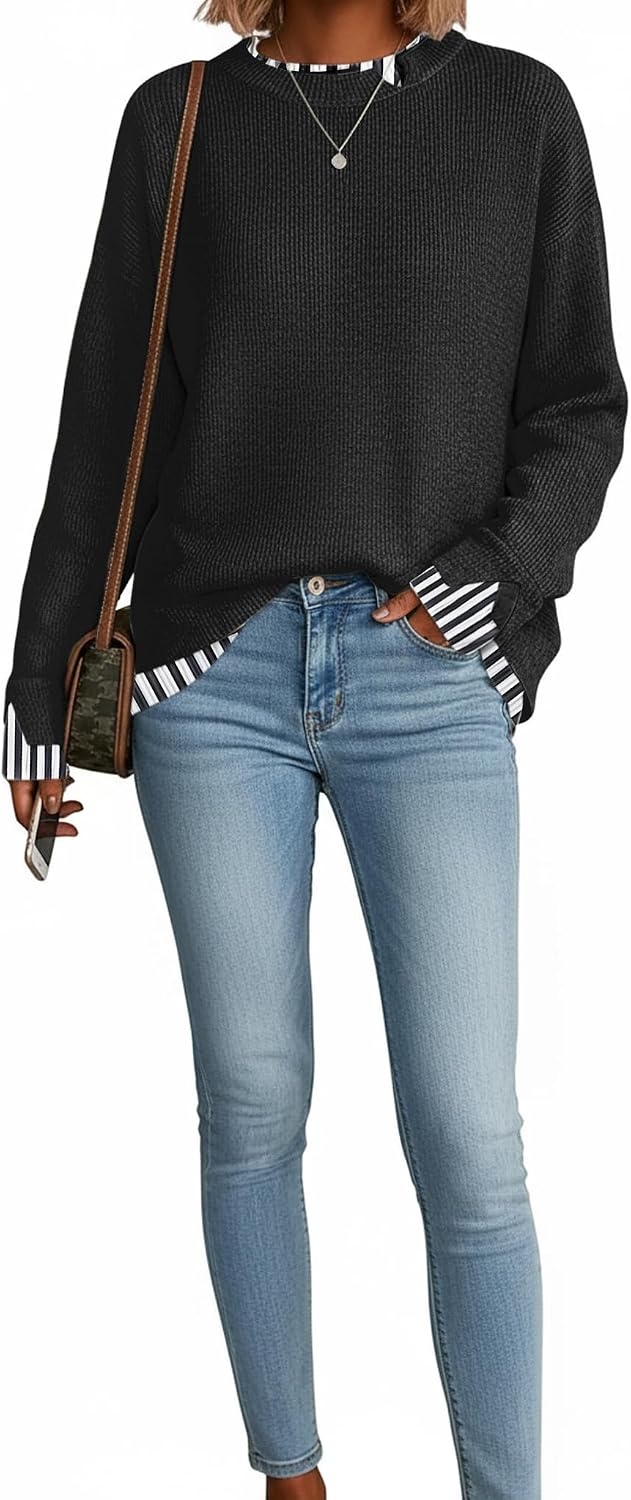 Detalle 2 de Disamer Womens Sweater 2026 Cozy Knit Pullover