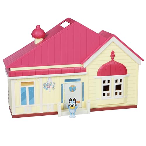 Detalle 2 de Moose Toys Set de Jeu La Maison de Bluey avec Figurine Bluey Incluse – échelle 1:24
