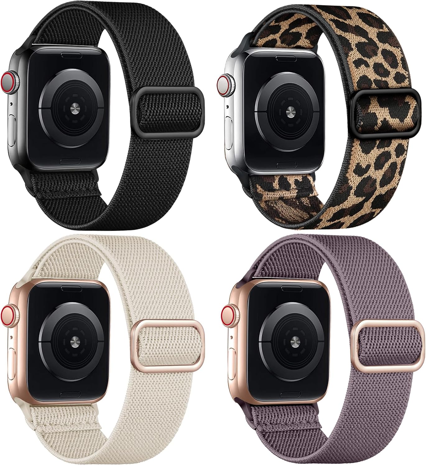 Detalle de Oielai 4er Pack Loop Armband 40mm