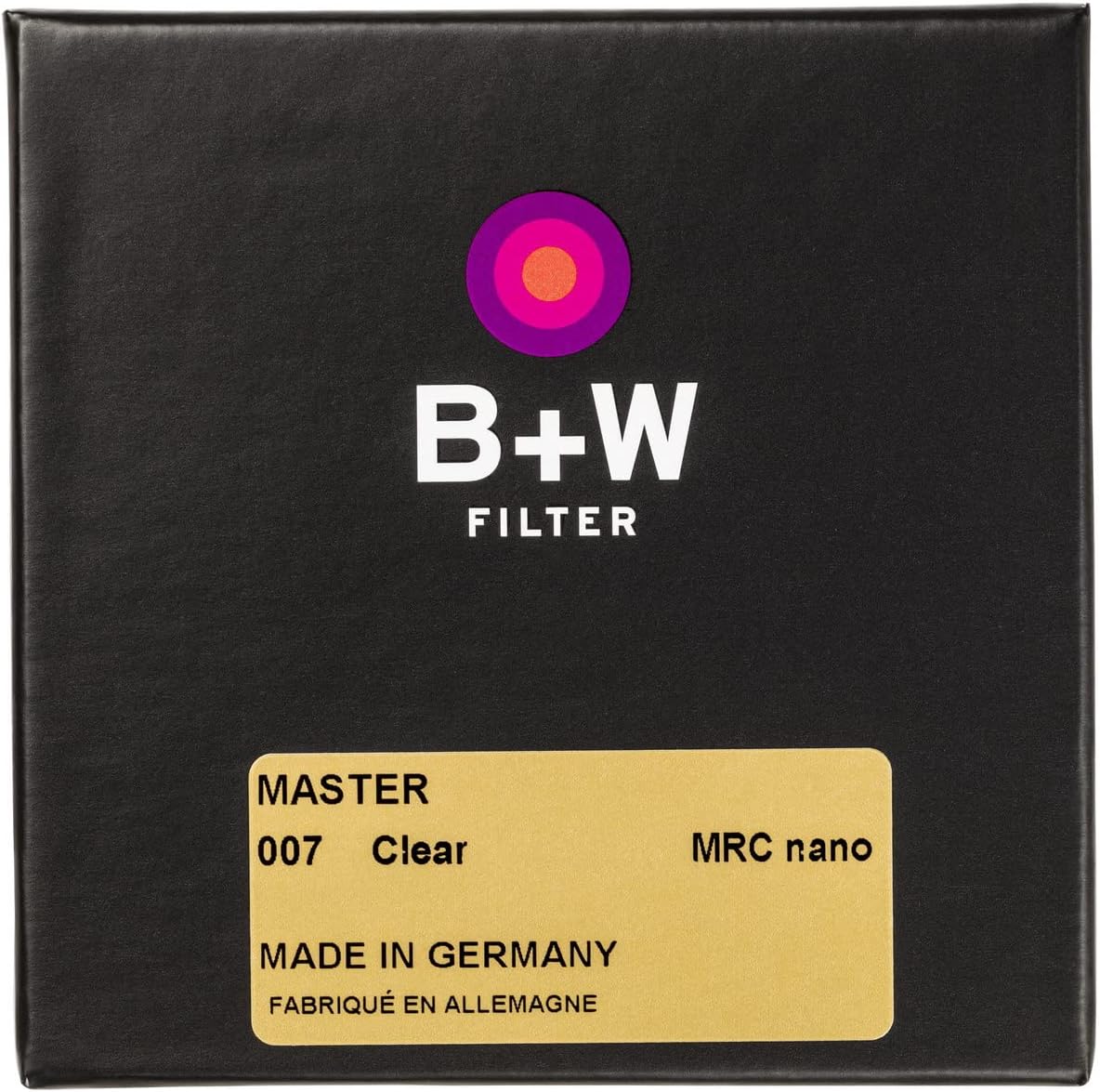 Detalle de B+W 1101528 Clear Filter MRC Nano Master 82 mm – filtr ochronny Slim