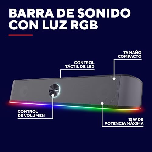 Thumbnail 1 de GXTrust 1619 Rhox Barra de sonido 12W para PC