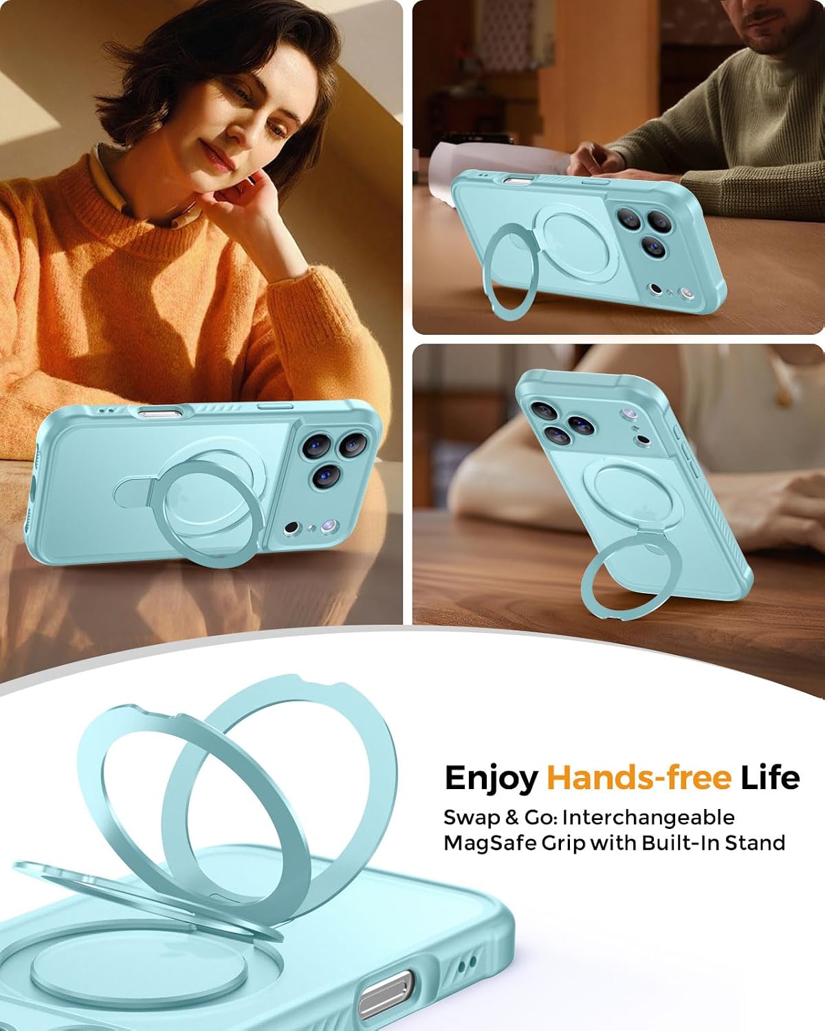 Detalle de MOCCA iPhone 17 Pro Max case, 6.9 in