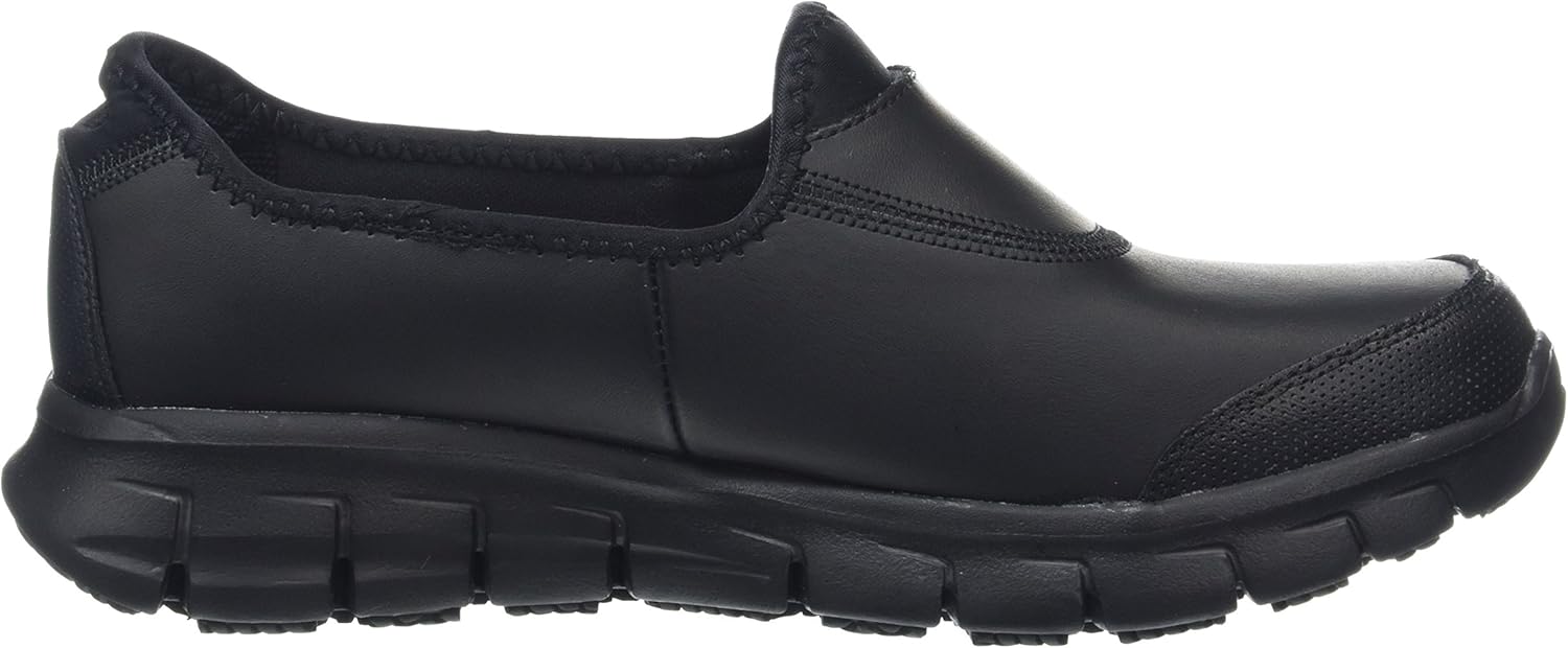 Thumbnail 5 de Skechers Women's Sure Track Work Shoes, Black Leather – UK 5.5