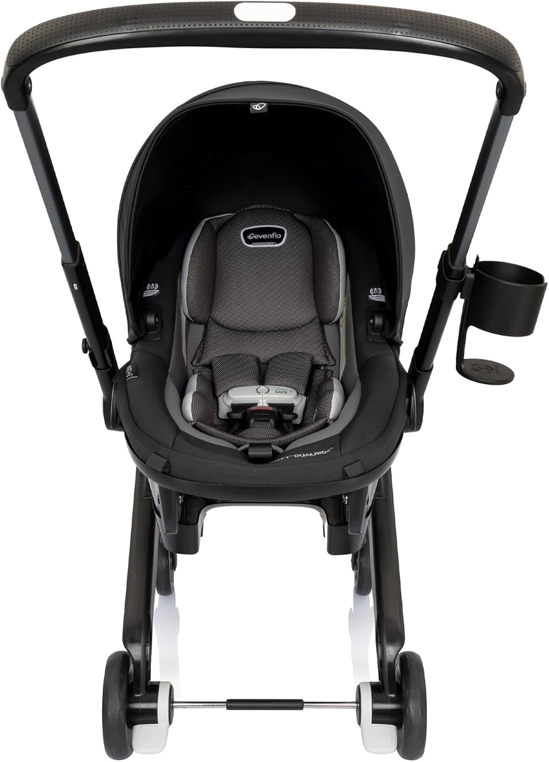 Detalle 2 de Evenflo infant car seat and stroller combo Shyft DualRide
