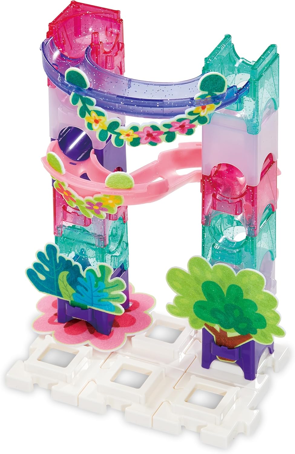 Detalle de VTech Marble Rush Petal Power: Interactive Flower Marble Run for Early Readers