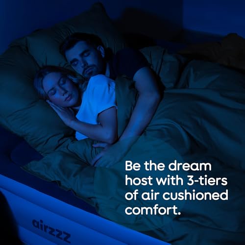 Thumbnail 3 de airzzZ SlumberPlus Double Airbed with Built-In Pump