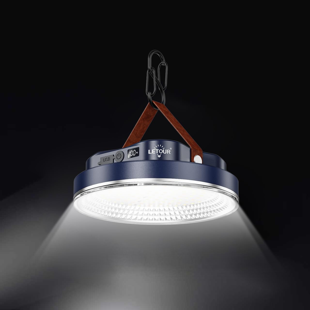 Thumbnail 1 de LETOUR Camping Lantern Rechargeable 2000LM: Bright, versatile and USB/solar powered for outdoor use