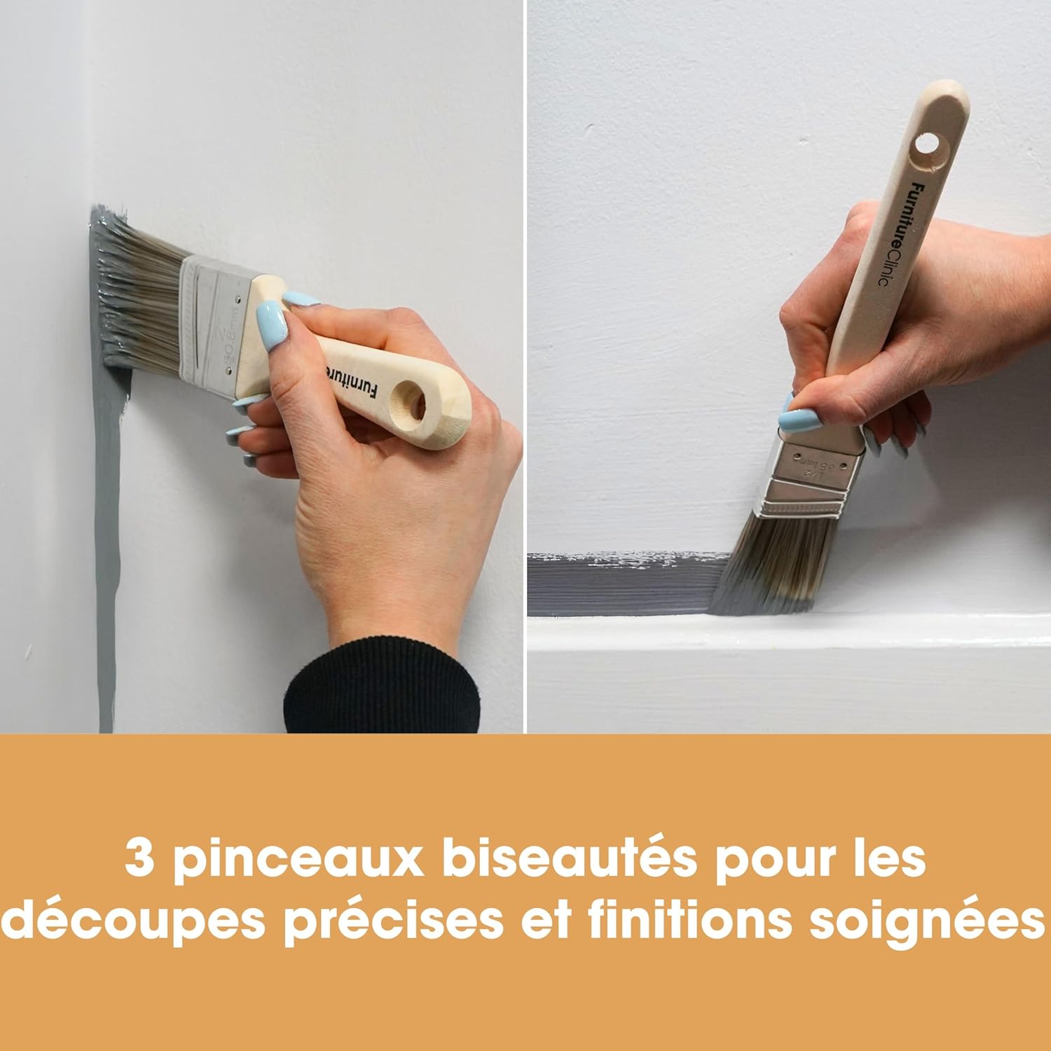 Thumbnail 3 de Furniture Clinic Lot de 5 pinceaux de peinture