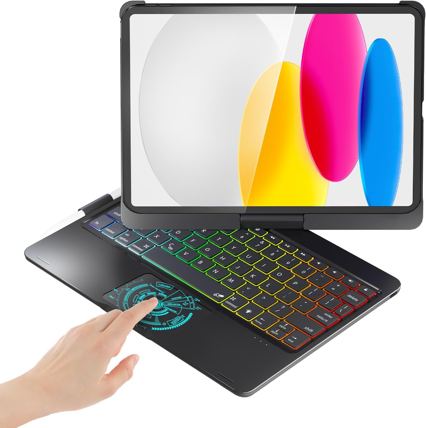 Detalle de BABG TouchPad Keyboard Case 7 modes