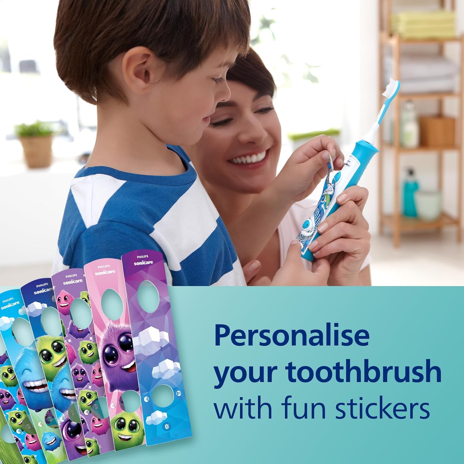Thumbnail 5 de Philips Sonicare for Kids HX6322/04: Gentle, engaging sonic brushing for children aged 3+
