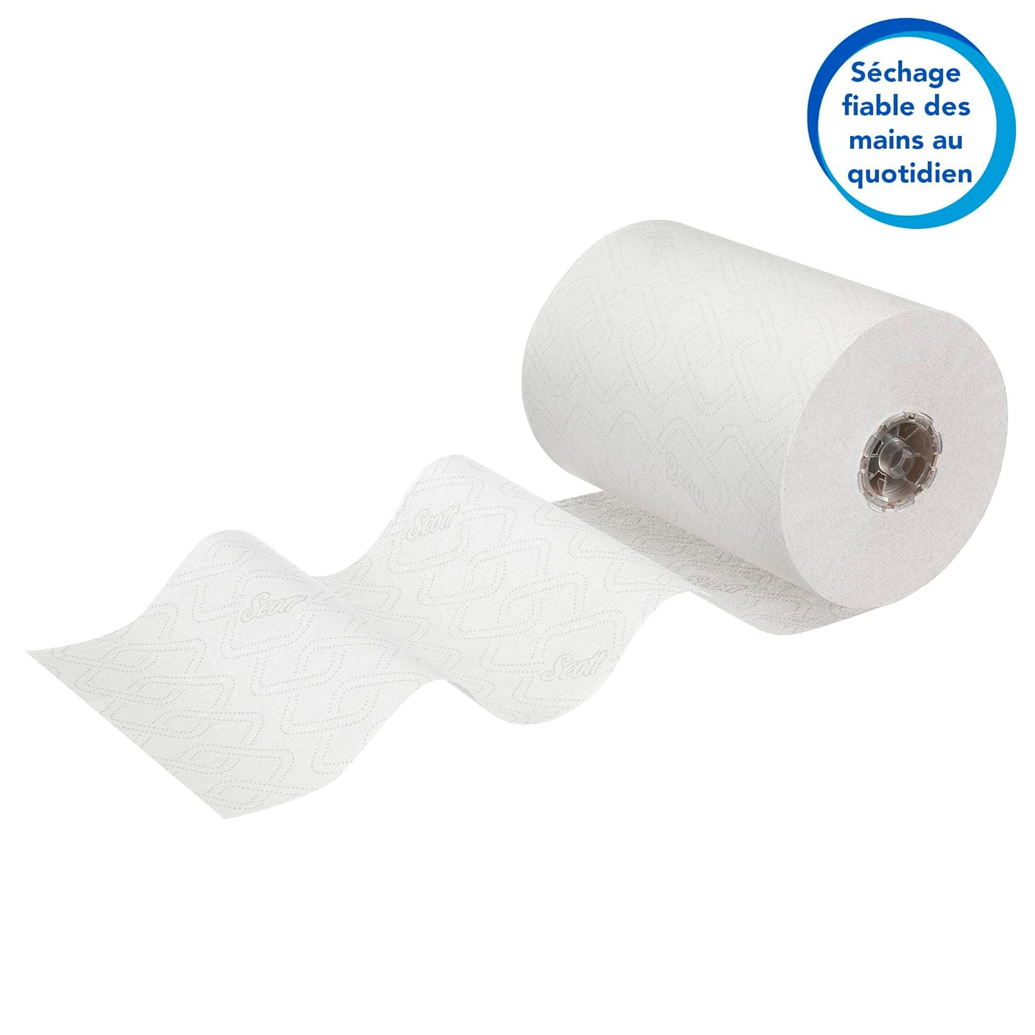 Detalle de Scott Essential Essuie-Mains Slimroll – Rouleaux Compactes, 1 Voie, 6 × 190 m (1 140 m au total)
