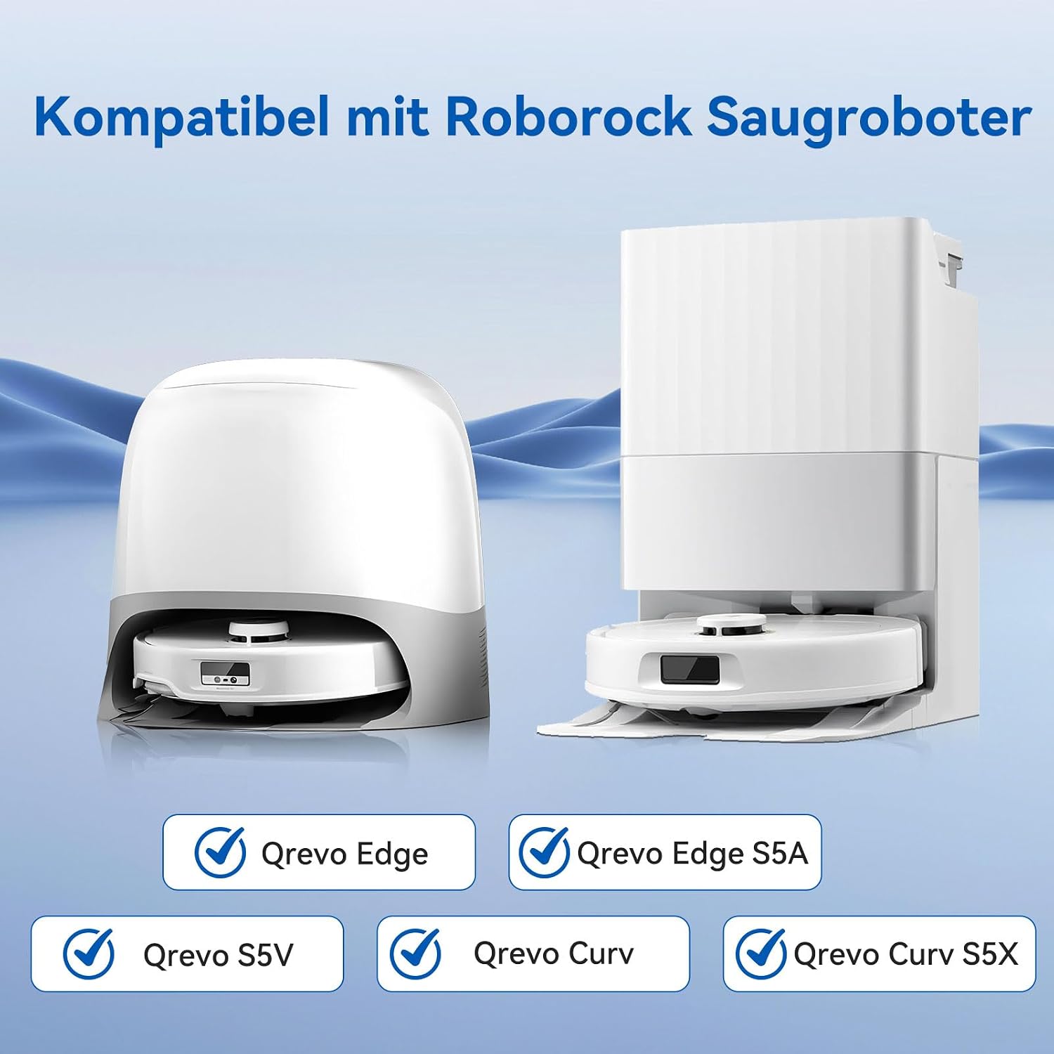 Detalle 2 de 22‑tlg Zubehör für Roborock Qrevo S5X 22 Teile 🧹