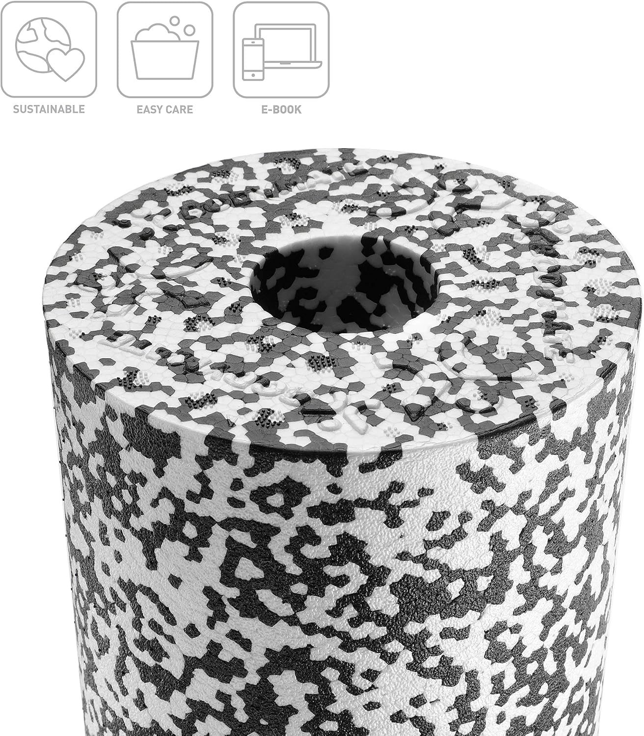 Thumbnail 1 de BODYMATE Rouleau de massage des fascias Standard L30 cm Ø15 cm (dureté moyenne) + e-book PDF offert