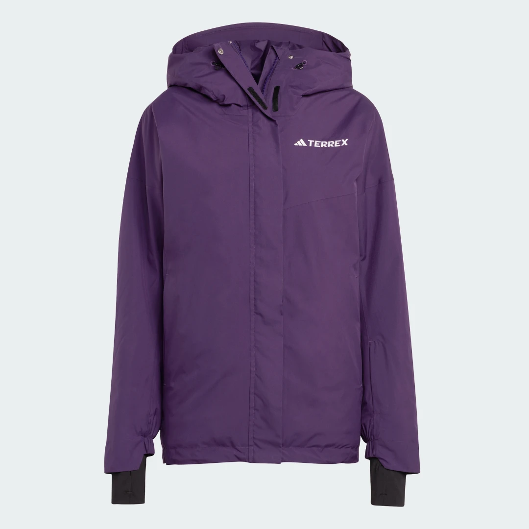 Thumbnail 3 de Chaqueta aislante Terrex Multi 2L Rain.Rdy de Adidas (violeta)