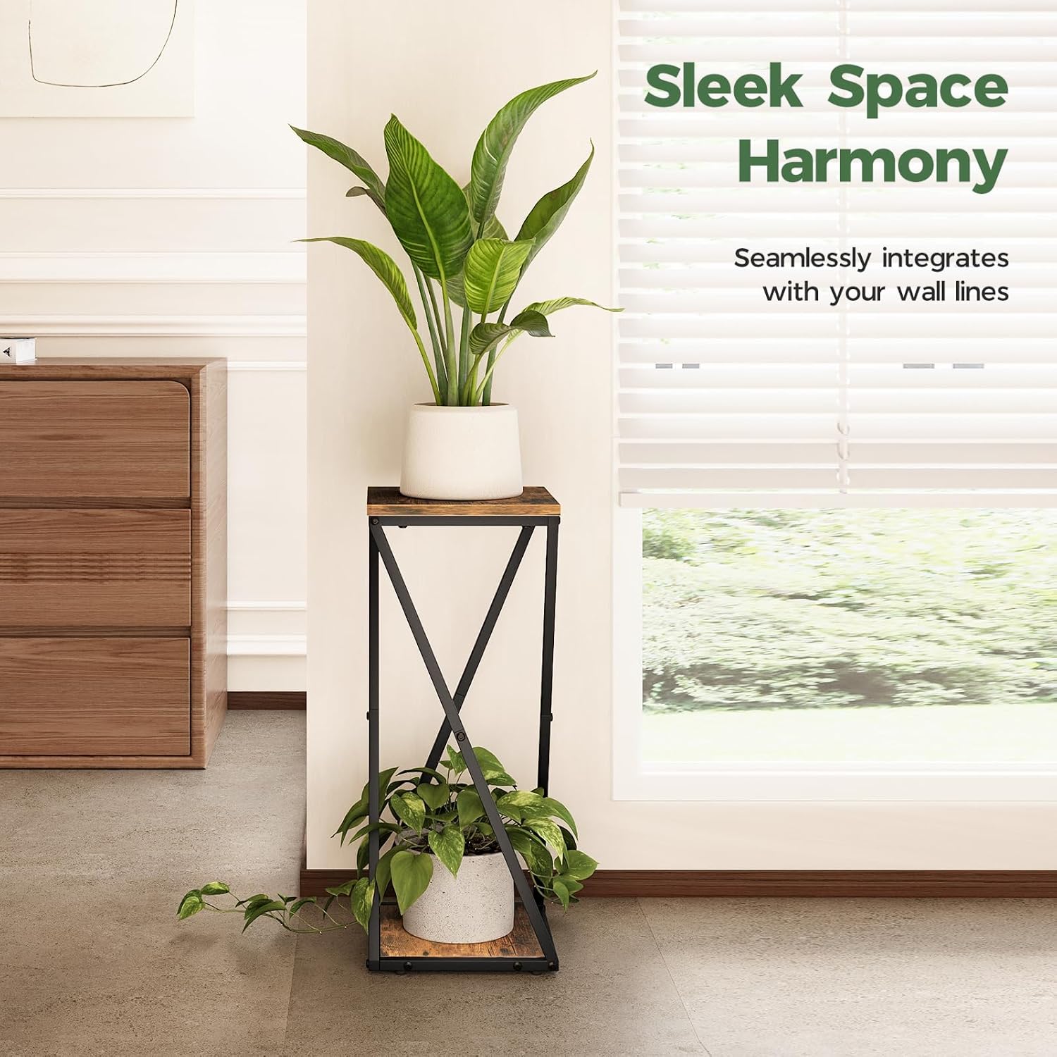 Thumbnail 6 de Corner plant stand 2 tier, small