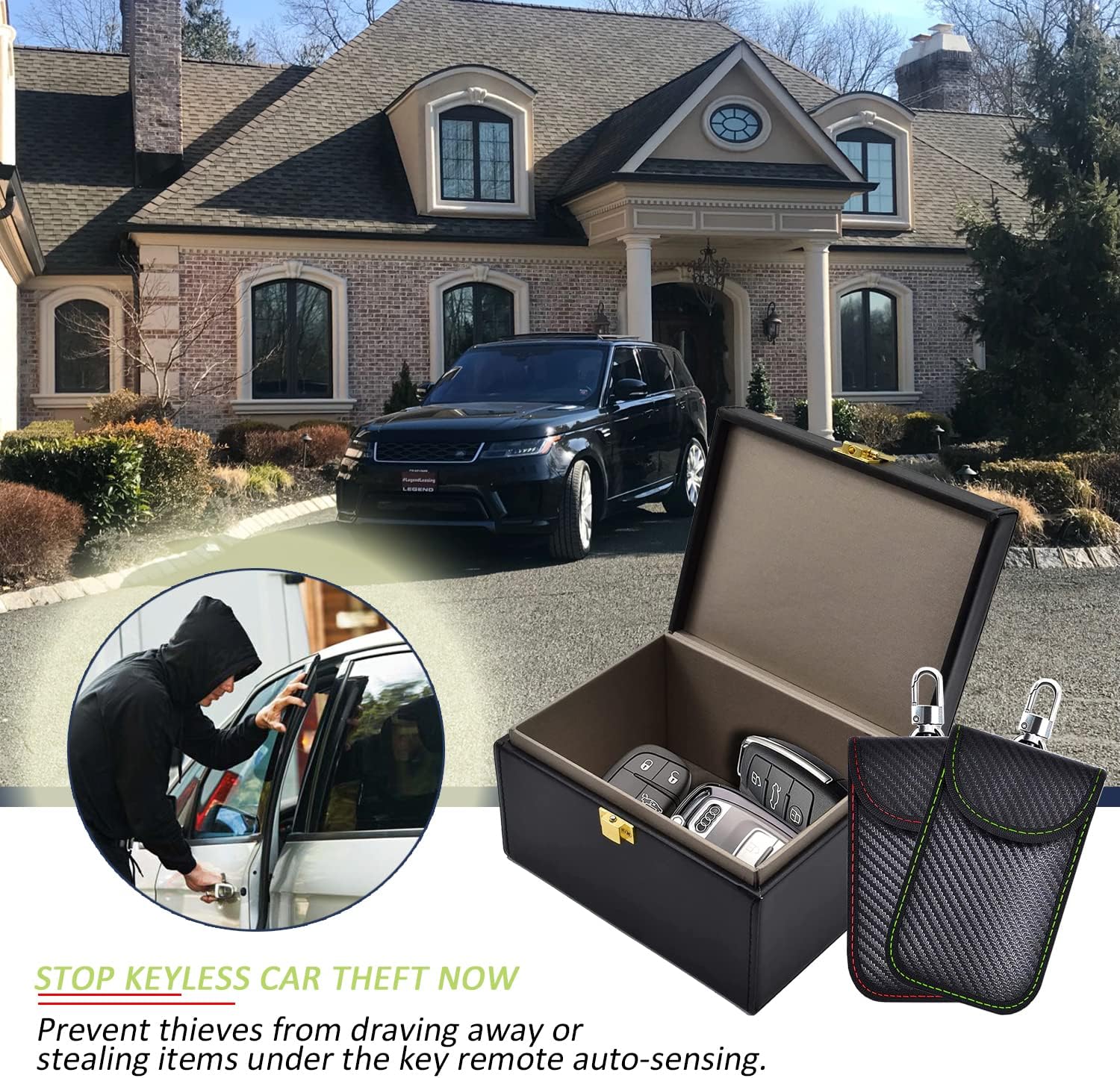 Thumbnail 1 de Faraday 14x11x7.5cm Key Fob Protector 🔒