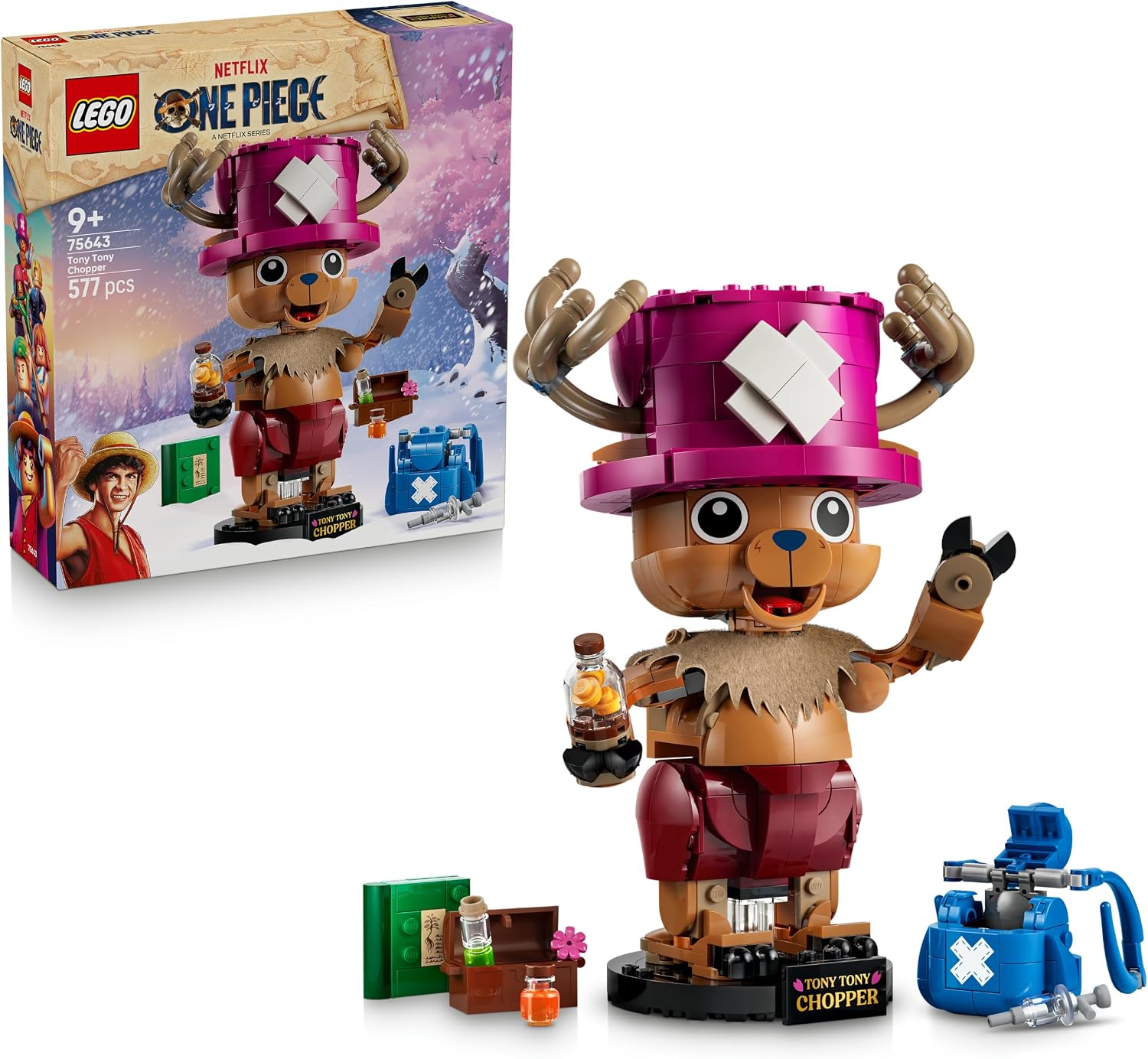 Imagen de LEGO ONE PIECE TonyTony Chopper 75643 — Action figure LEGO ispirata a One Piece en OfertitasTOP