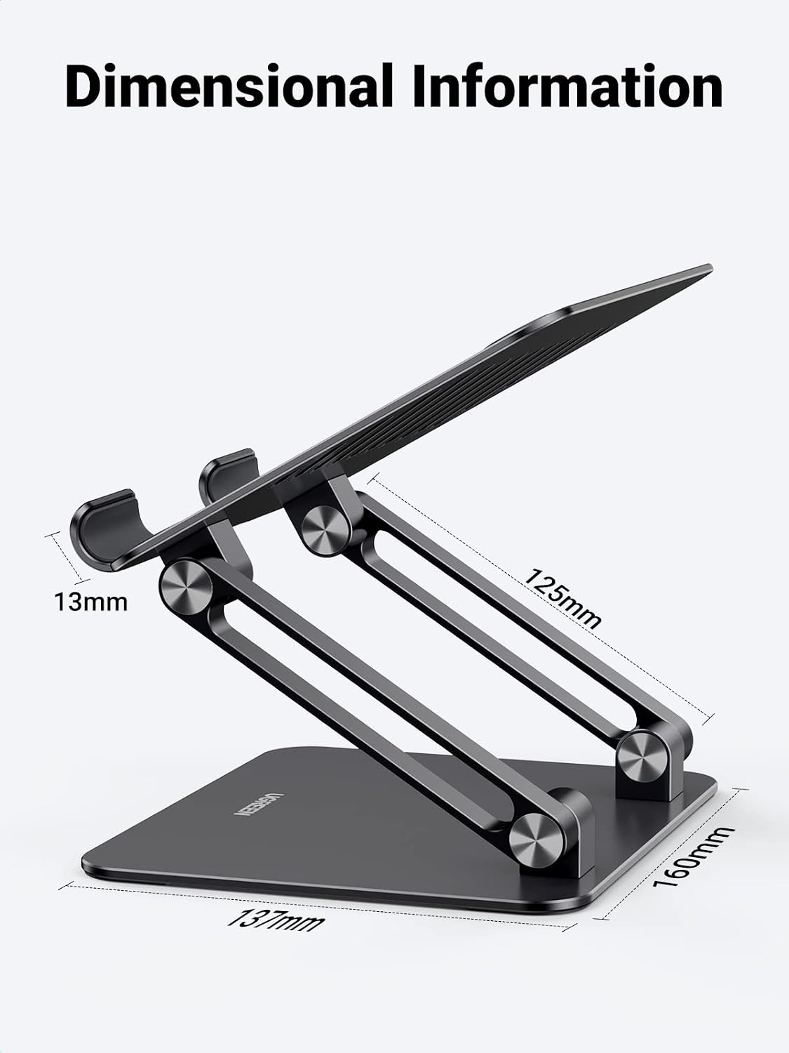 Thumbnail 6 de UGREEN 15164 Adjustable Tablet Stand, Foldable Aluminium Desk Holder