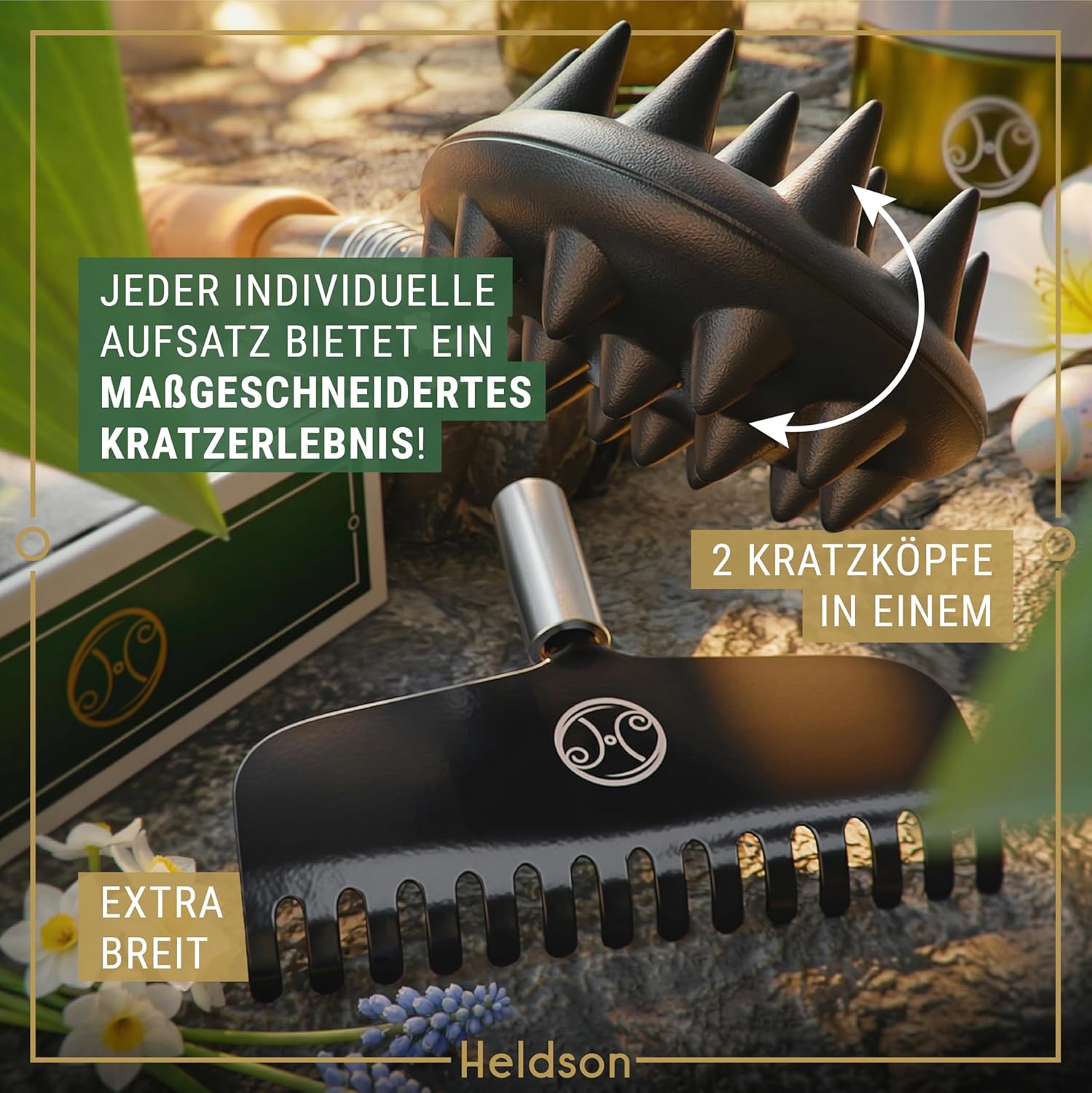 Thumbnail 4 de HELDSON Rückenkratzer Holz 73 cm